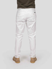 Fay Pantalone Capri B001 BIANCO