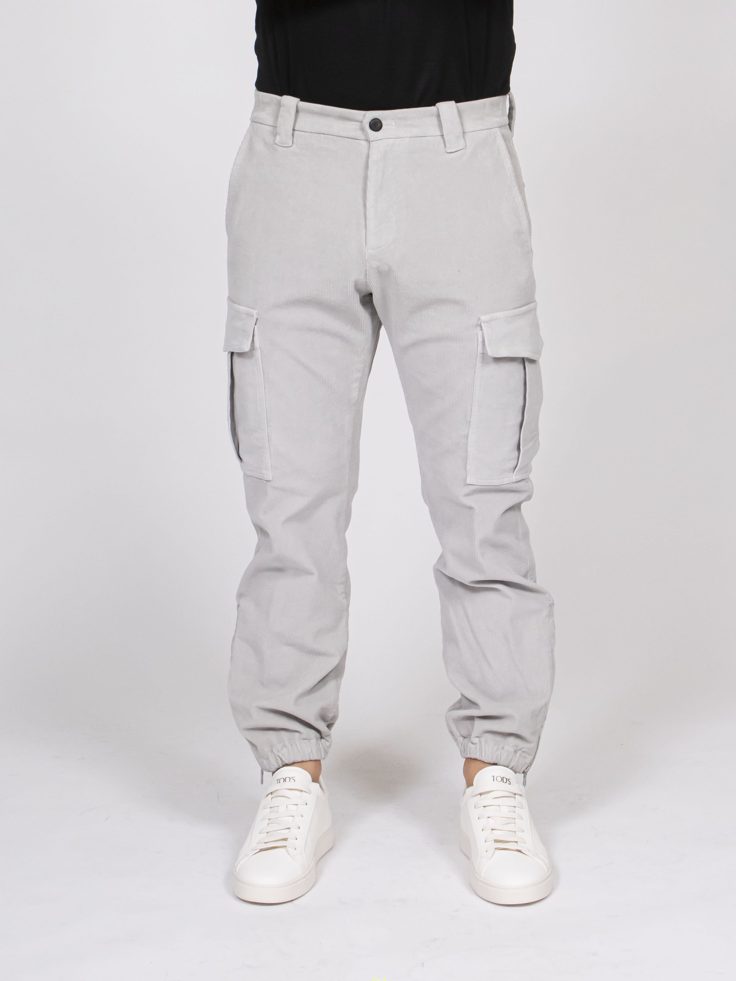 Eleventy Pantalone Cargo 06N GRIGIO CHIARO
