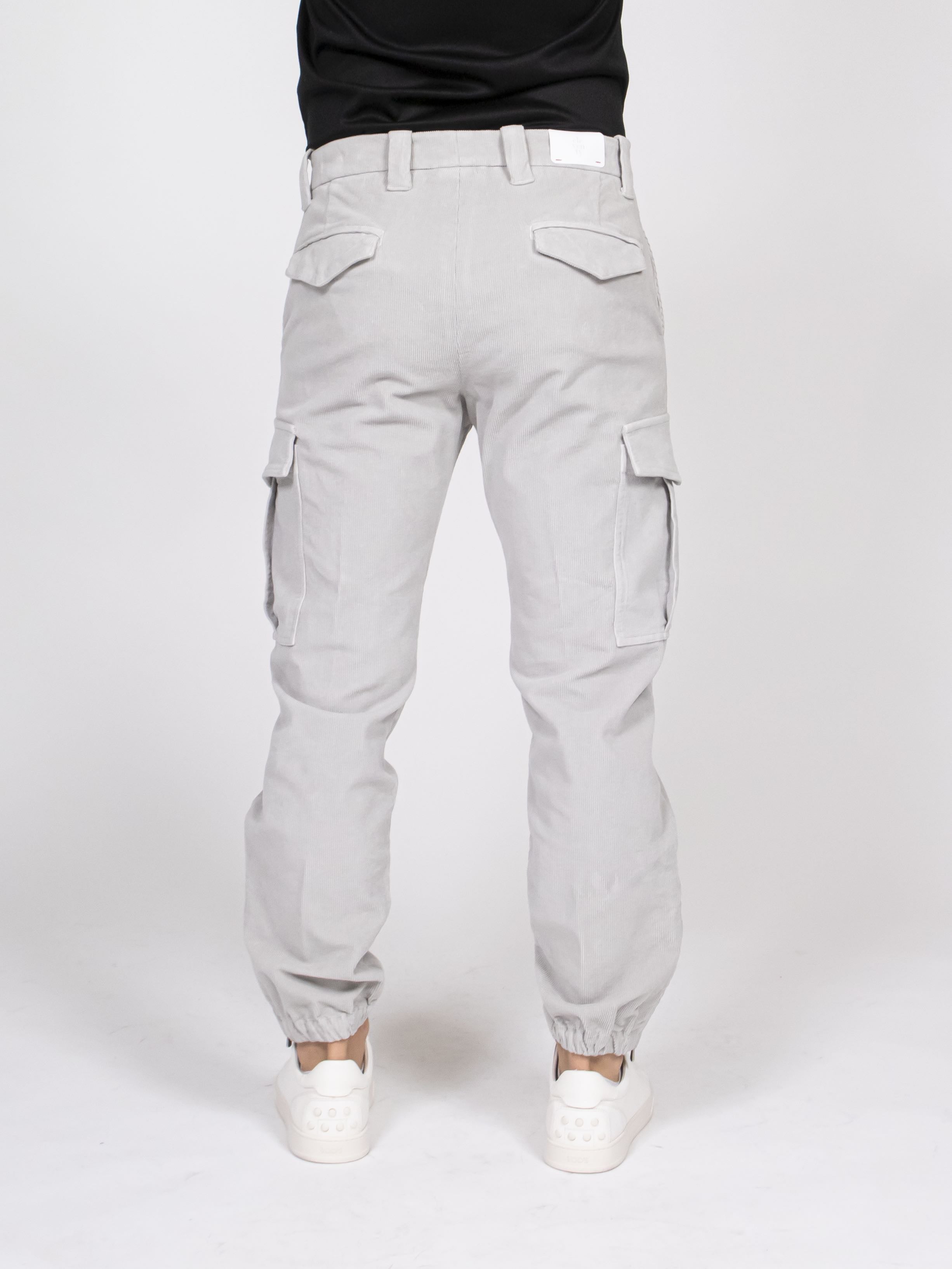 Eleventy Pantalone Cargo 06N GRIGIO CHIARO