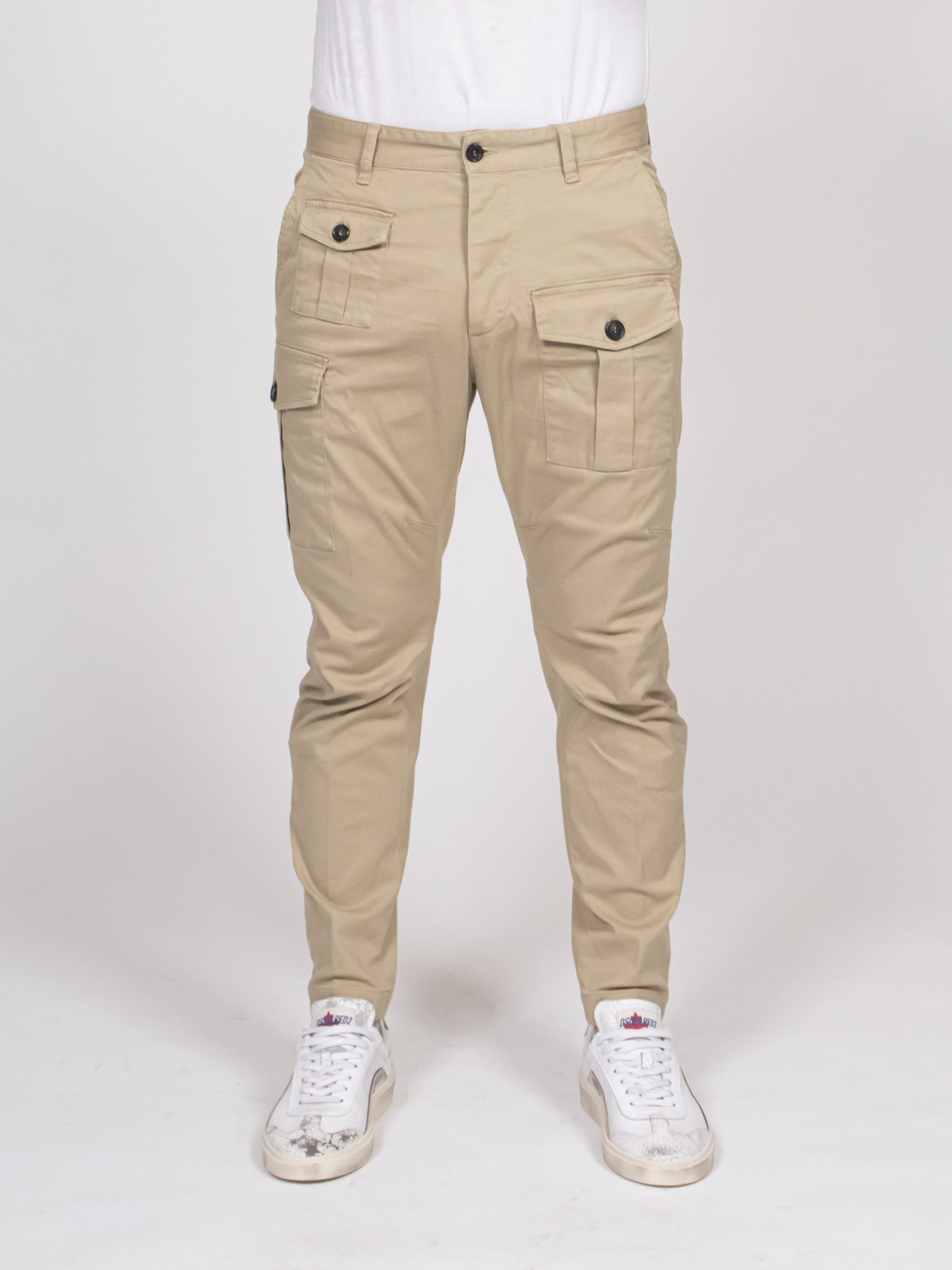 Dsquared2 Pantalone Cargo 111 DESERT TAN