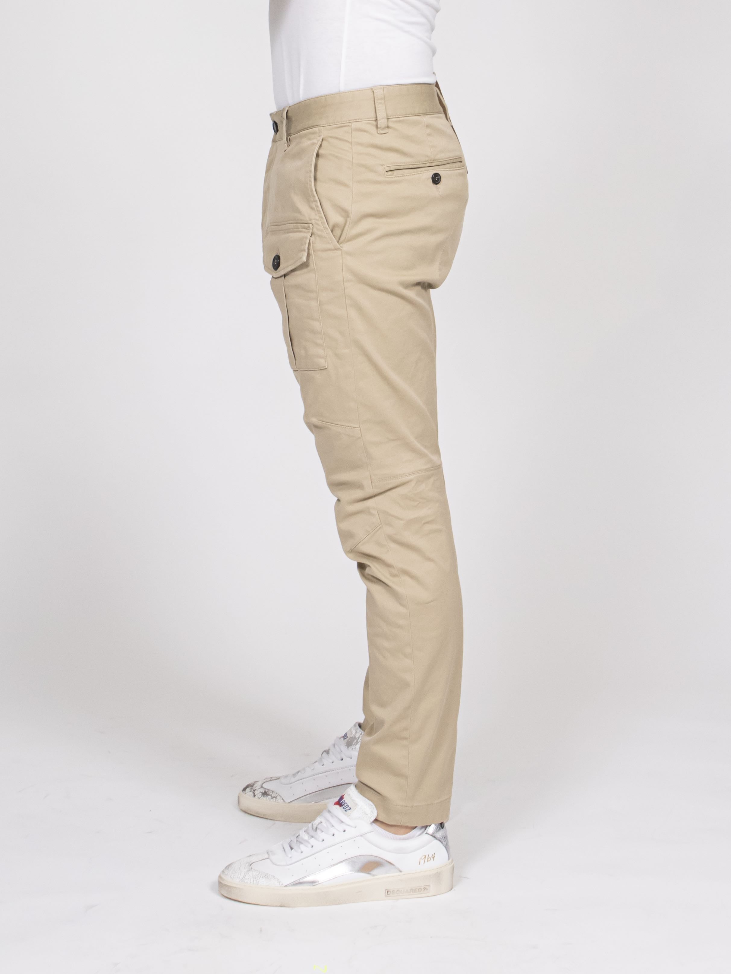 Dsquared2 Pantalone Cargo 111 DESERT TAN
