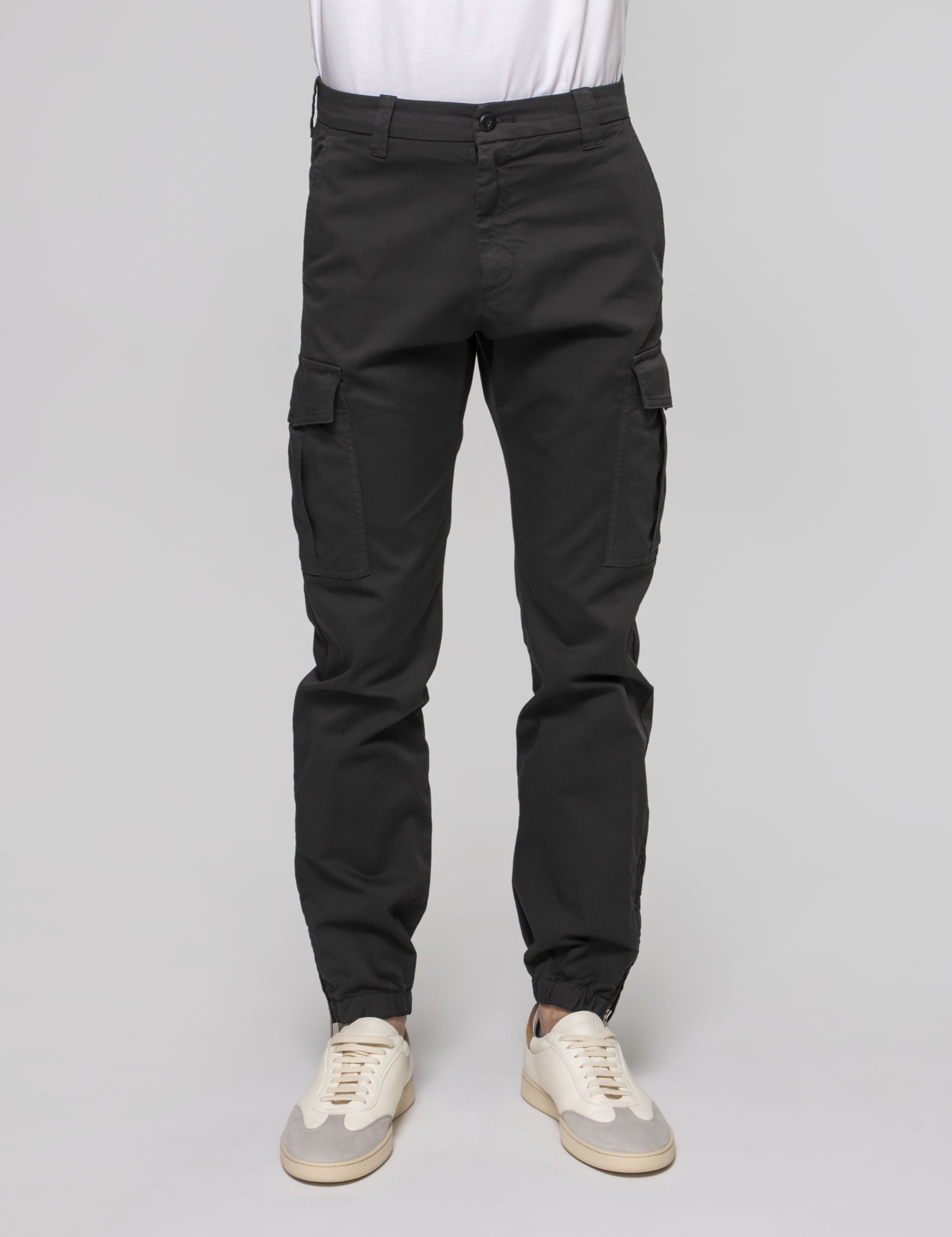 Eleventy Pantalone Cargo 22 NERO