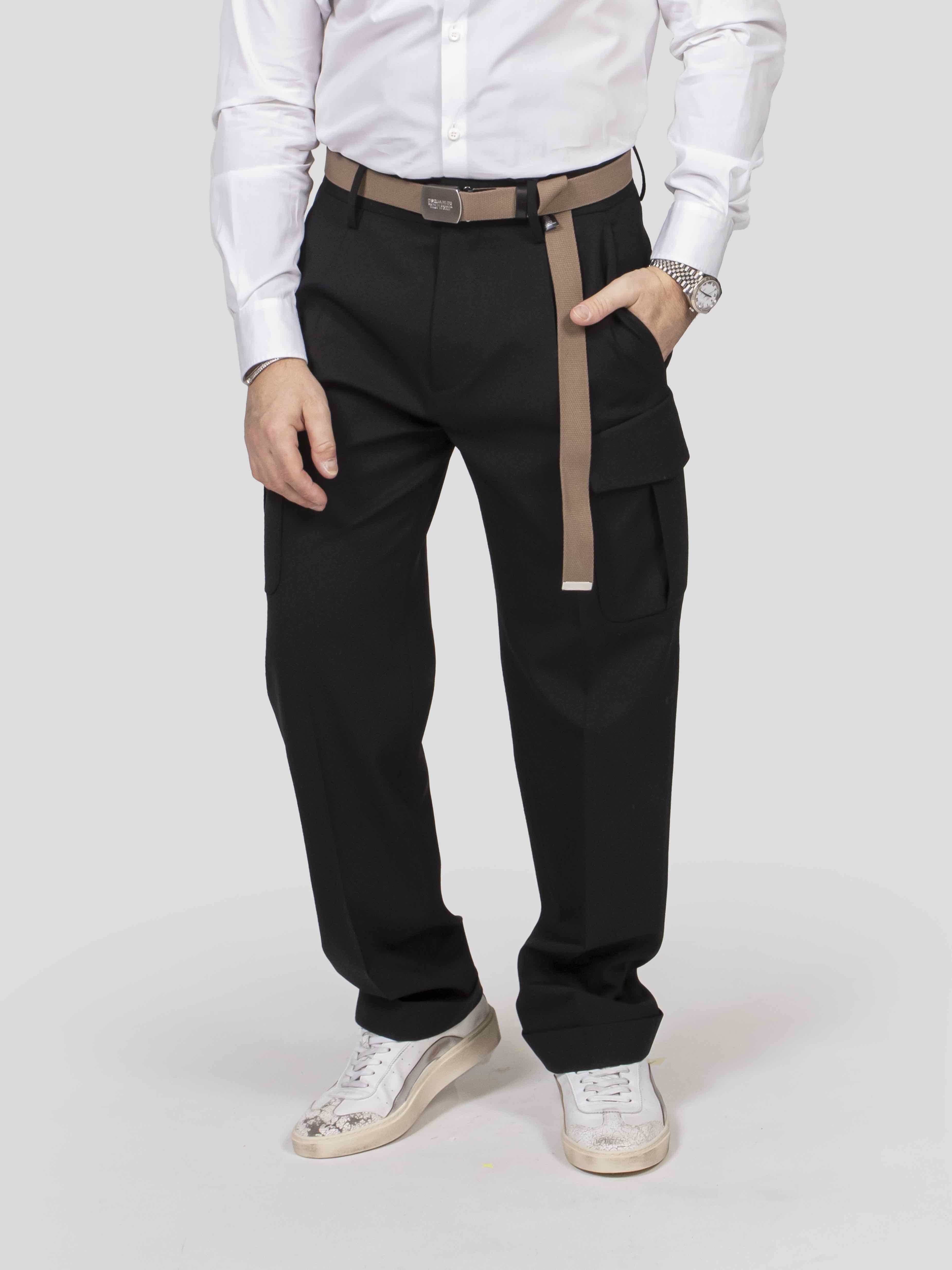 Dsquared2 Pantalone Cargo 900 BLACK