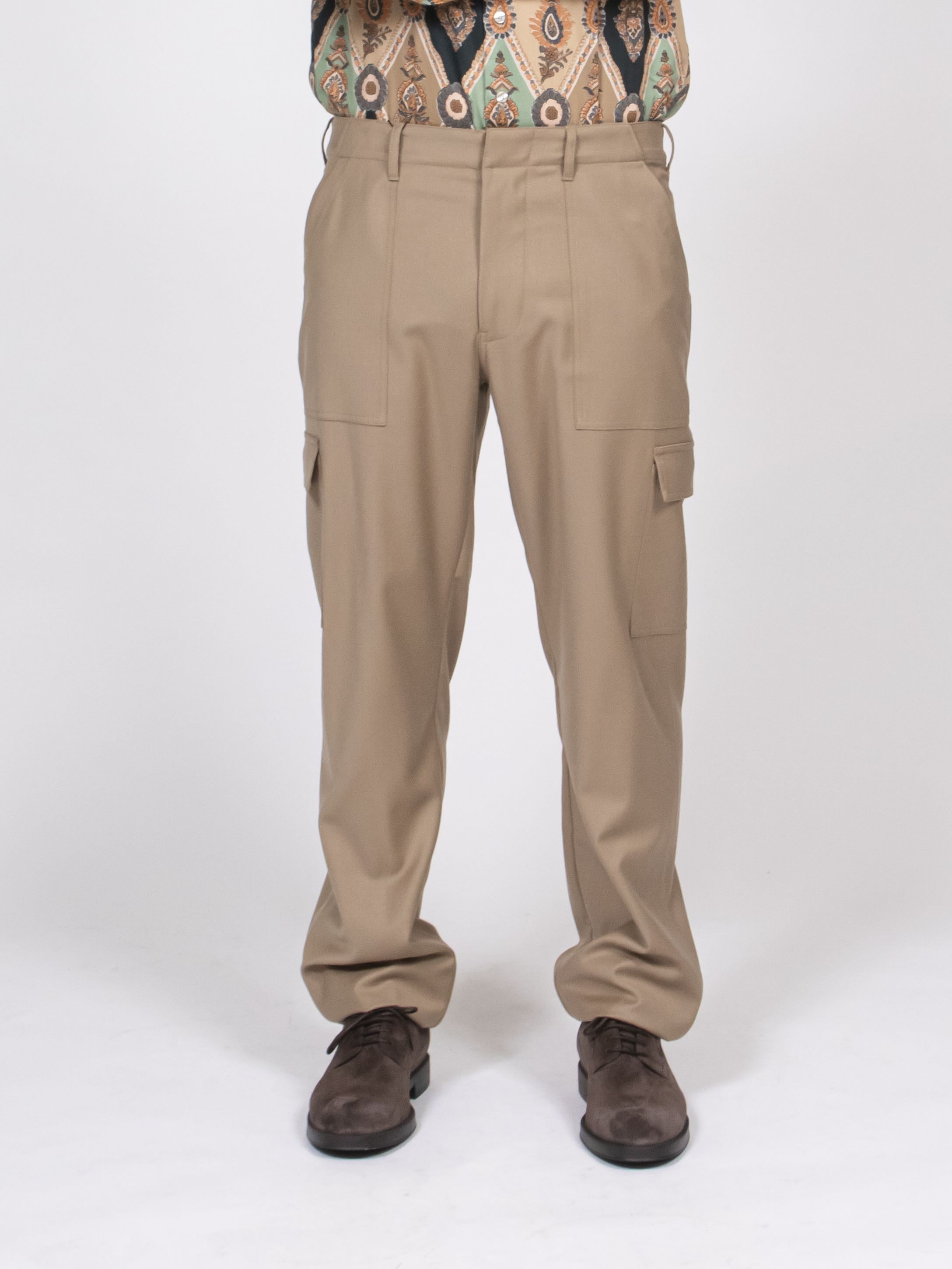 Etro Pantalone Cargo M0118 CAMMELLO
