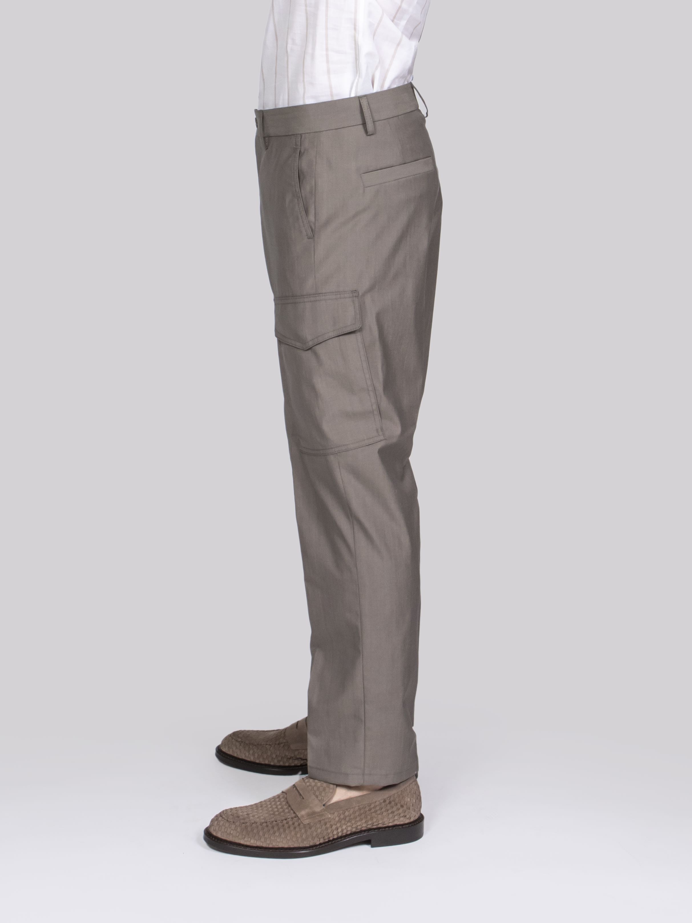 Etro Pantalone Cargo Tapered N7568 BEIGE