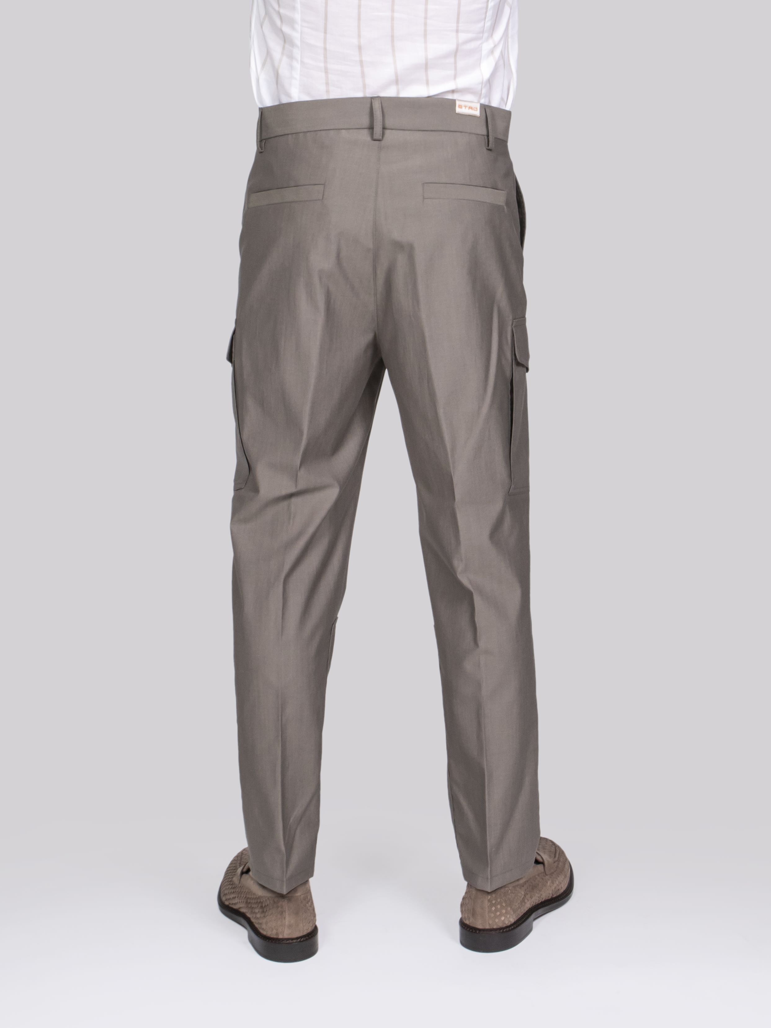 Etro Pantalone Cargo Tapered N7568 BEIGE