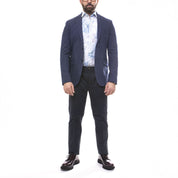 Etro Pantalone Carrot B0665 AZZURRO