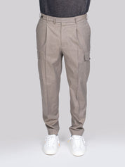 Pt Torino Pantalone Carrot Cargo 0060 CORDA