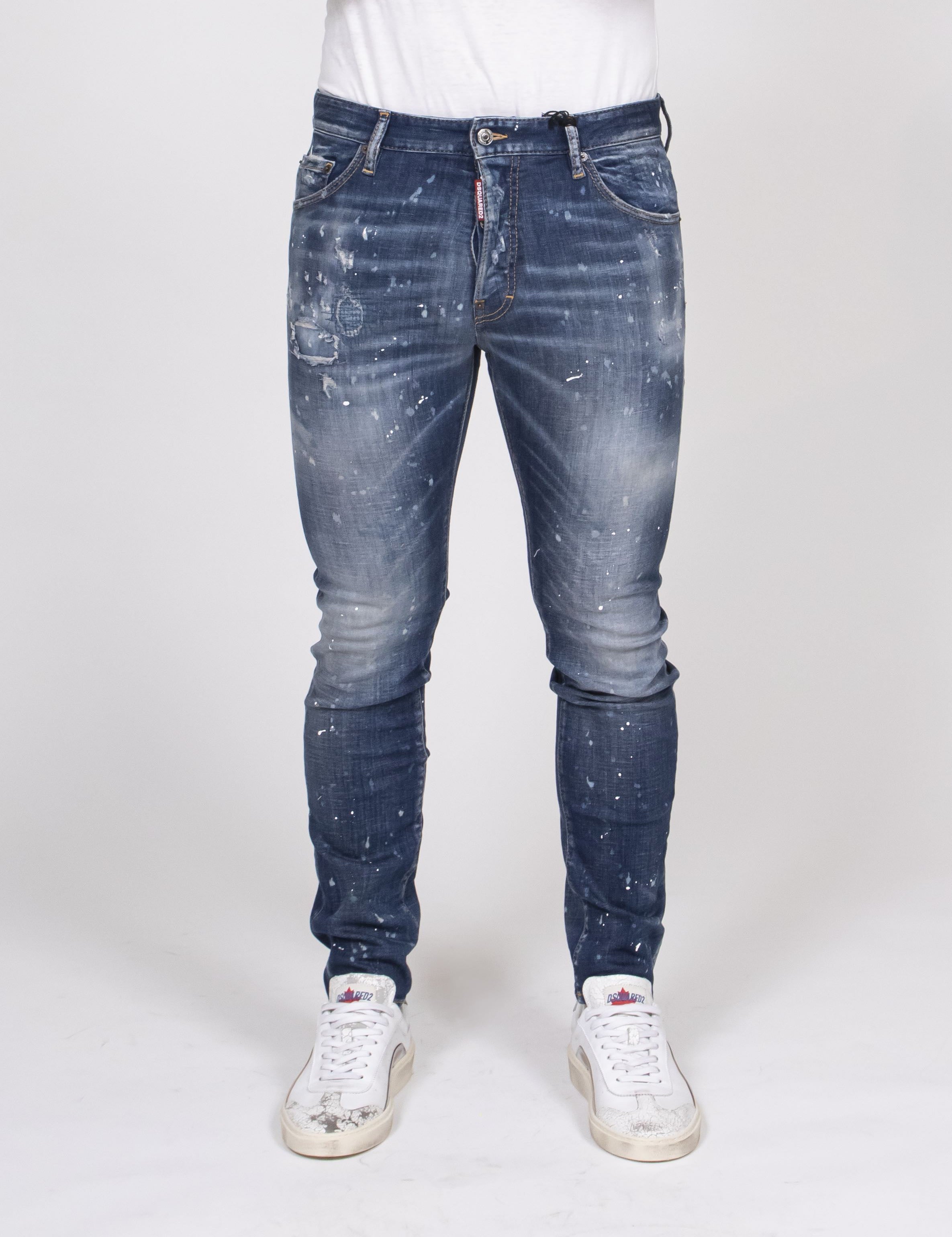Dsquared2 Pantalone Cool Guy 470 NAVY BLUE