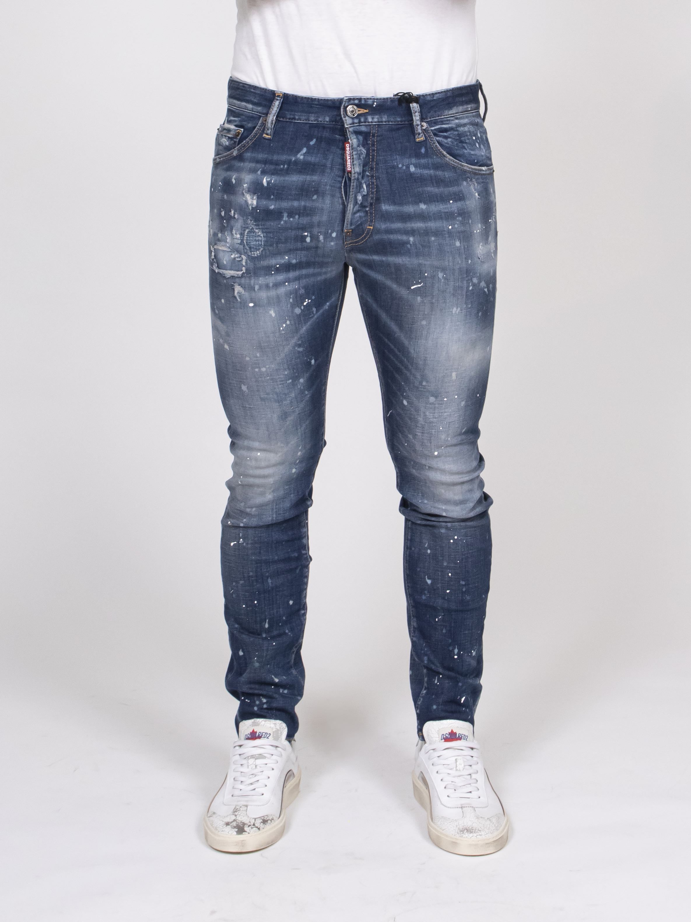 Dsquared2 Pantalone Cool Guy 470 NAVY BLUE