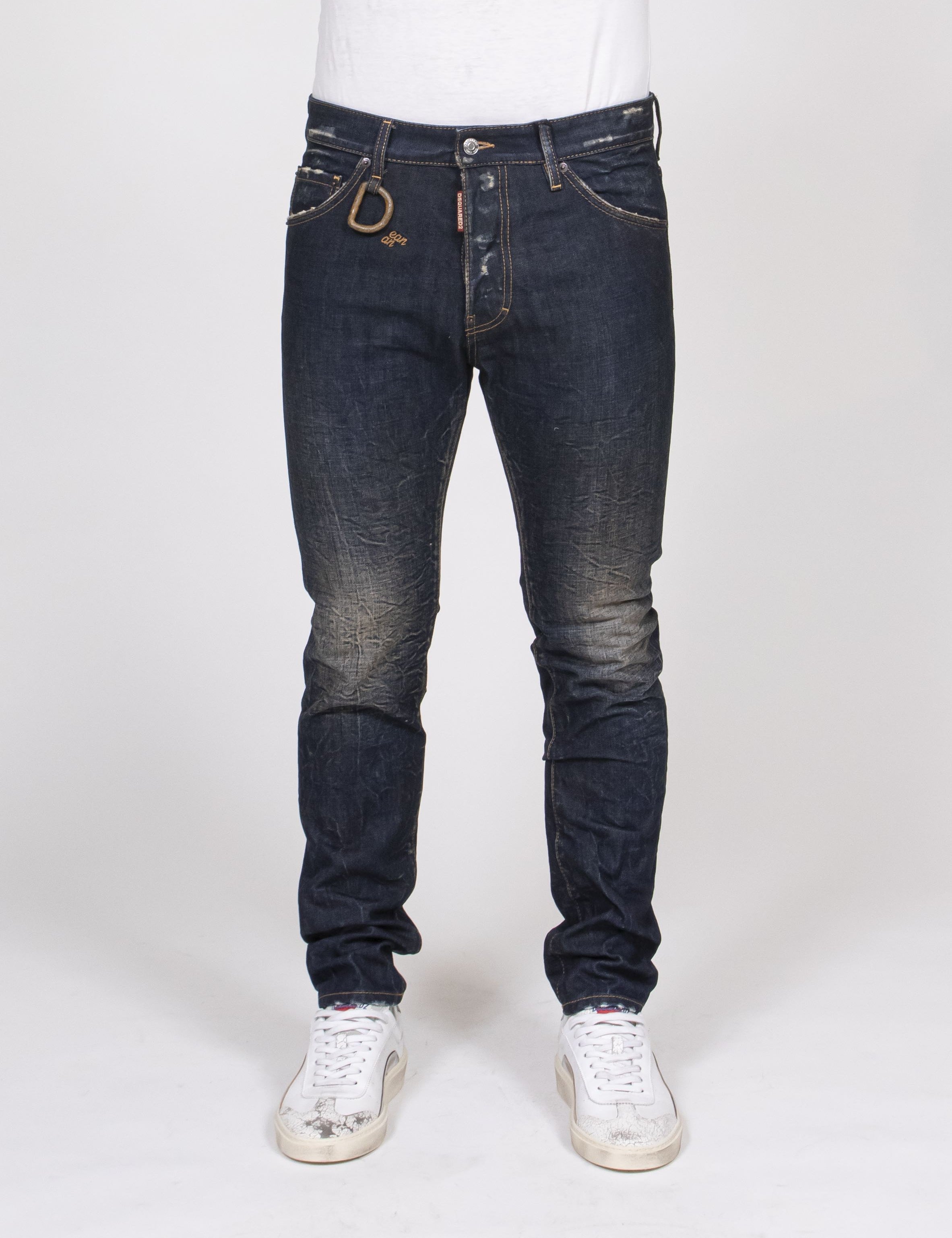 Dsquared2 Pantalone Cool Guy 470 NAVY BLUE