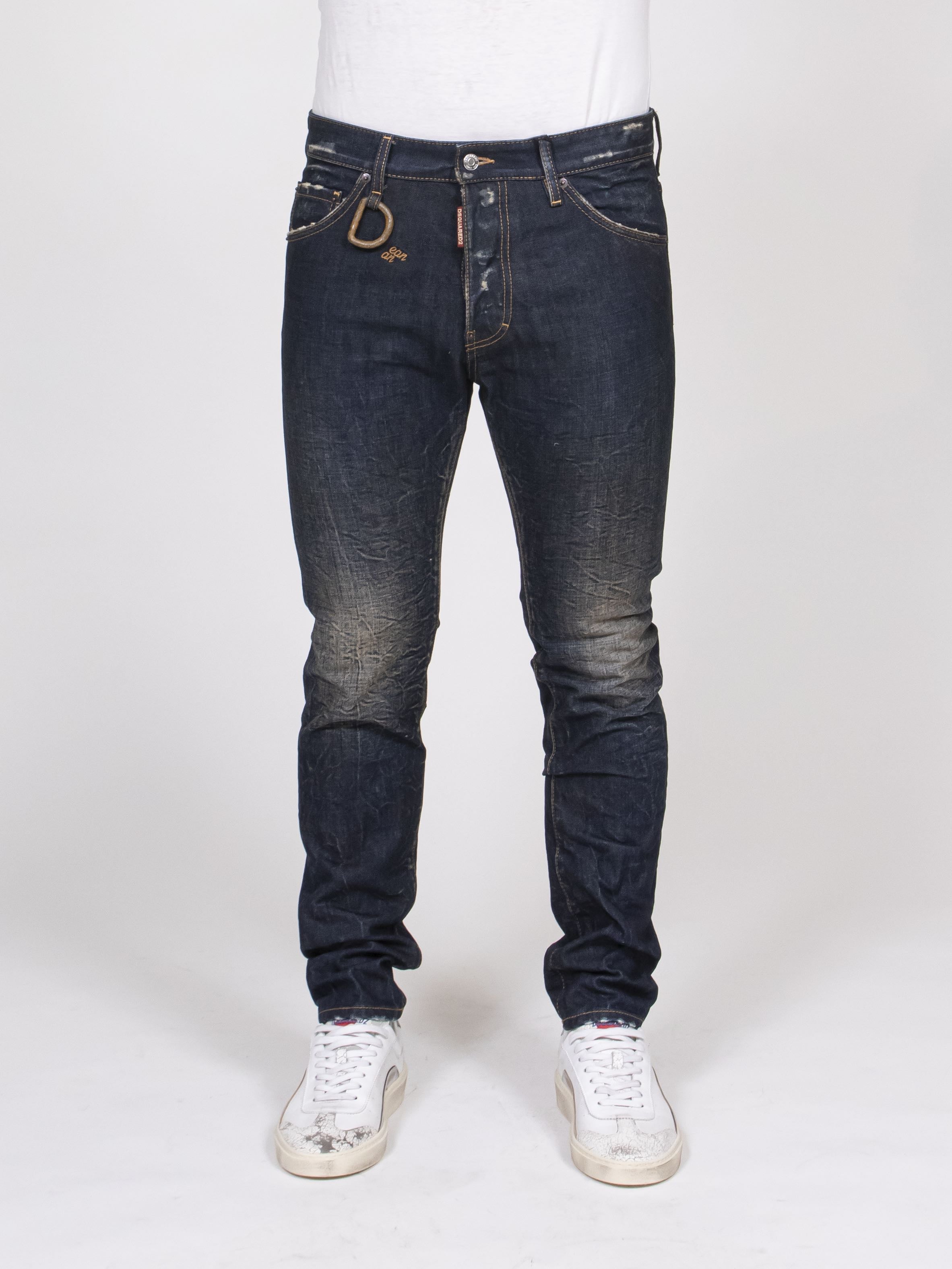 Dsquared2 Pantalone Cool Guy 470 NAVY BLUE