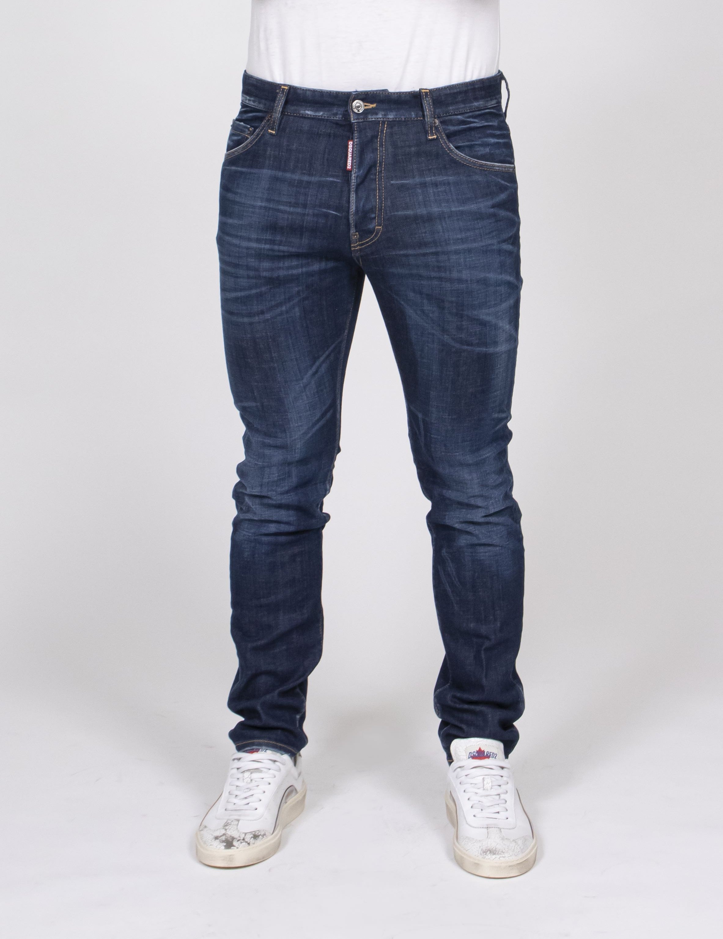 Dsquared2 Pantalone Cool Guy 470 NAVY BLUE