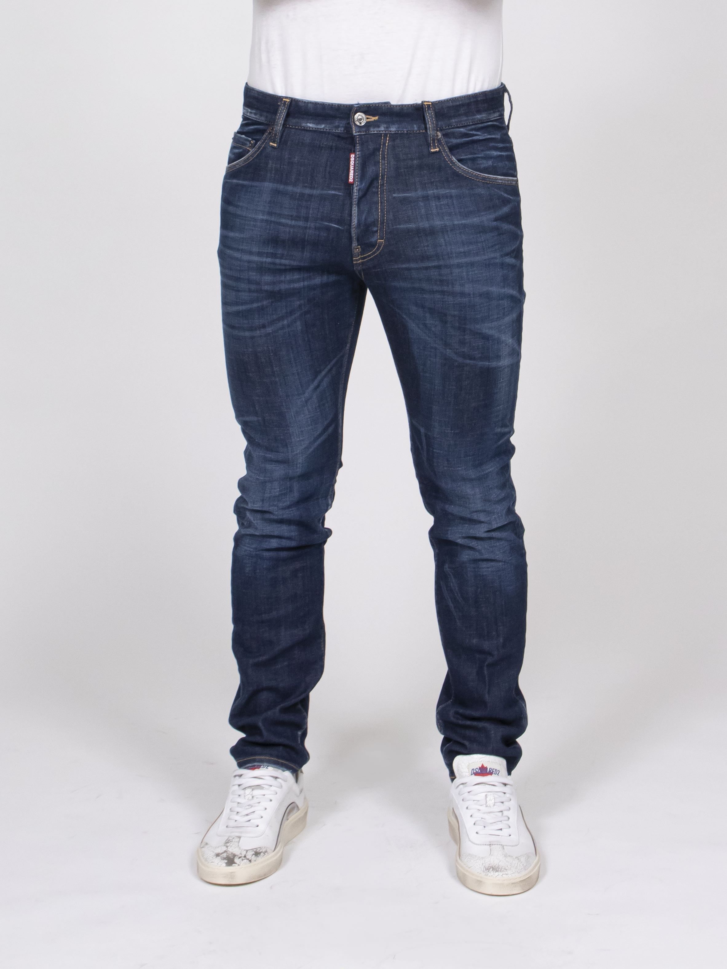 Dsquared2 Pantalone Cool Guy 470 NAVY BLUE