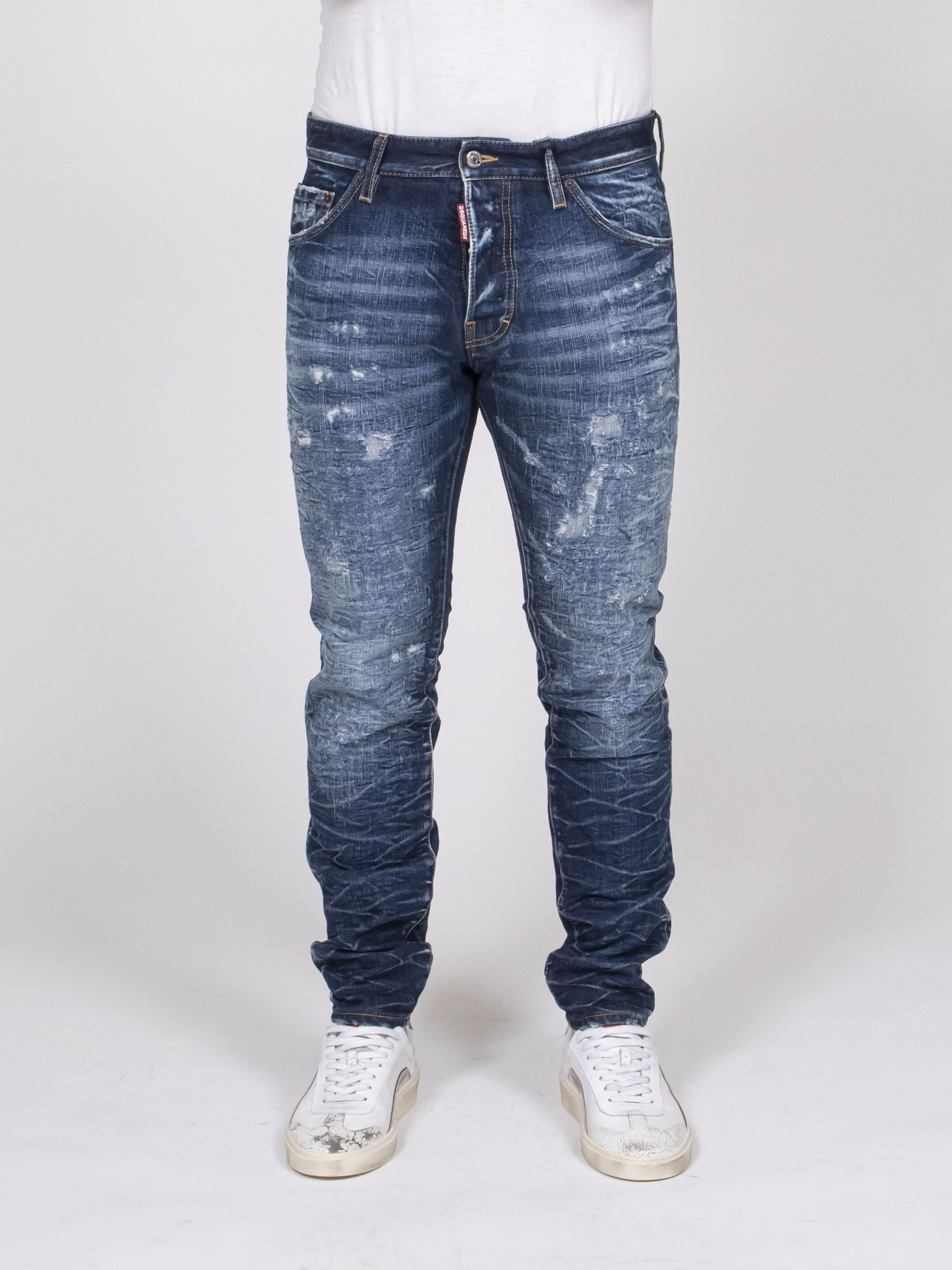 Dsquared2 Pantalone Cool Guy 470 NAVY BLUE