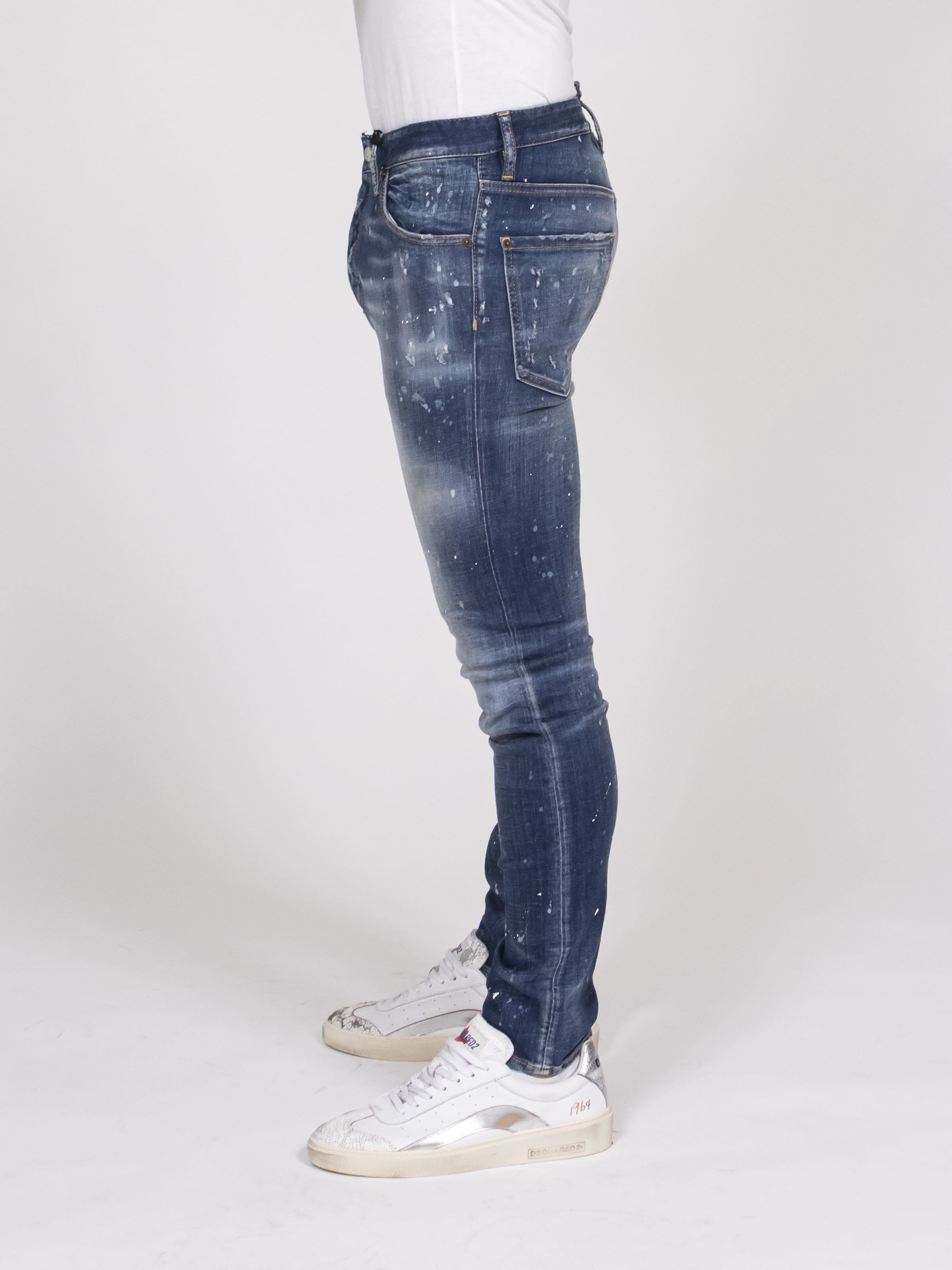 Dsquared2 Pantalone Cool Guy 470 NAVY BLUE
