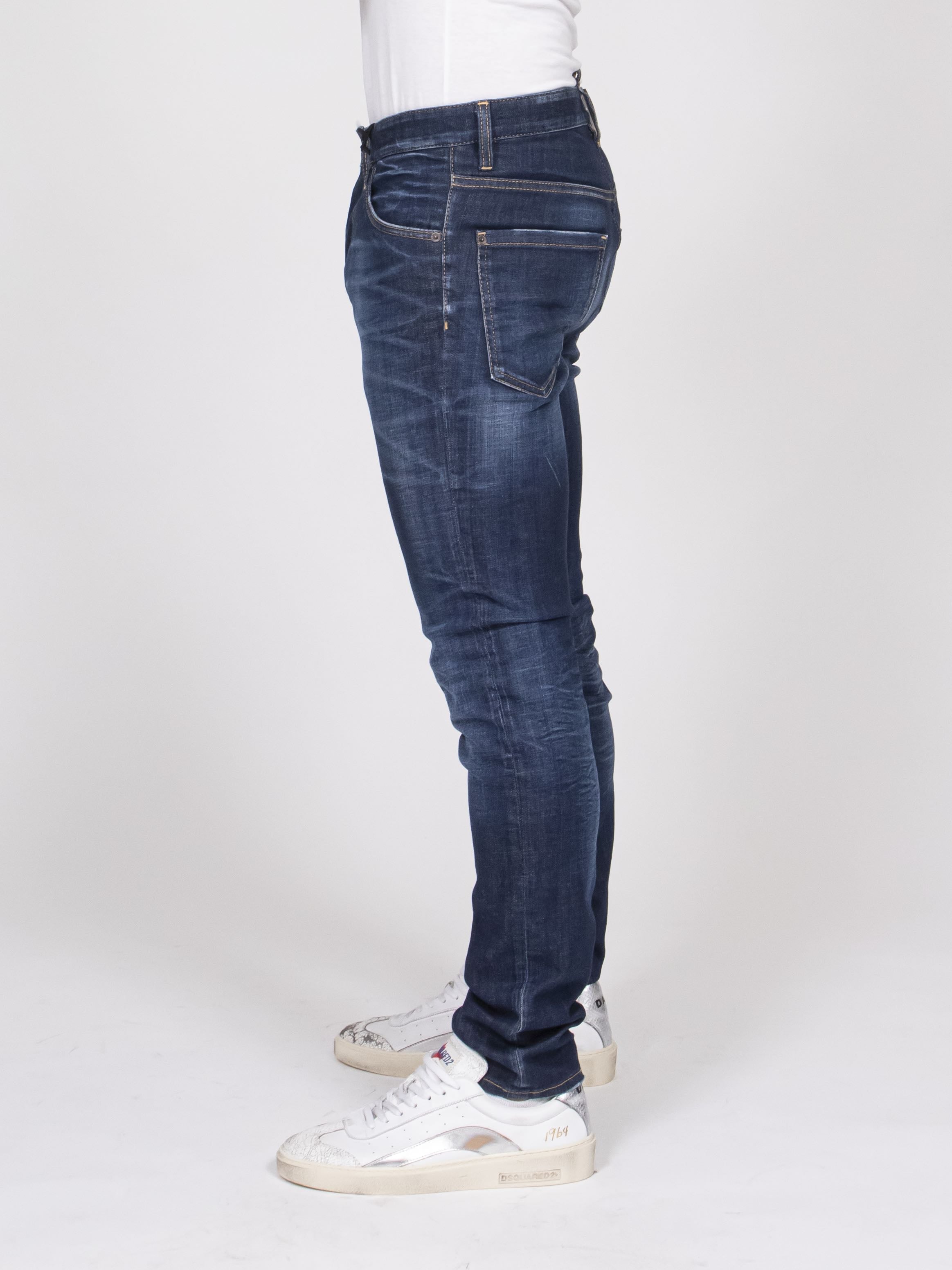 Dsquared2 Pantalone Cool Guy 470 NAVY BLUE
