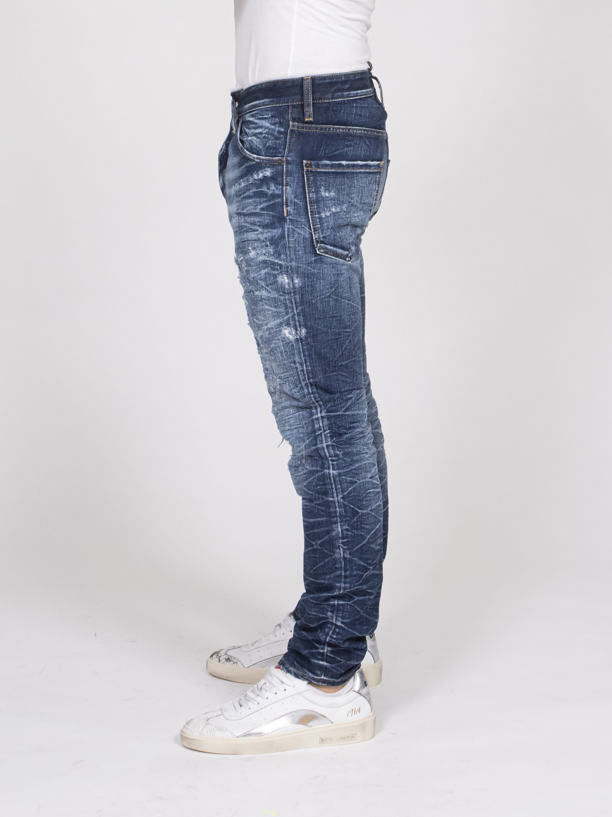 Dsquared2 Pantalone Cool Guy 470 NAVY BLUE