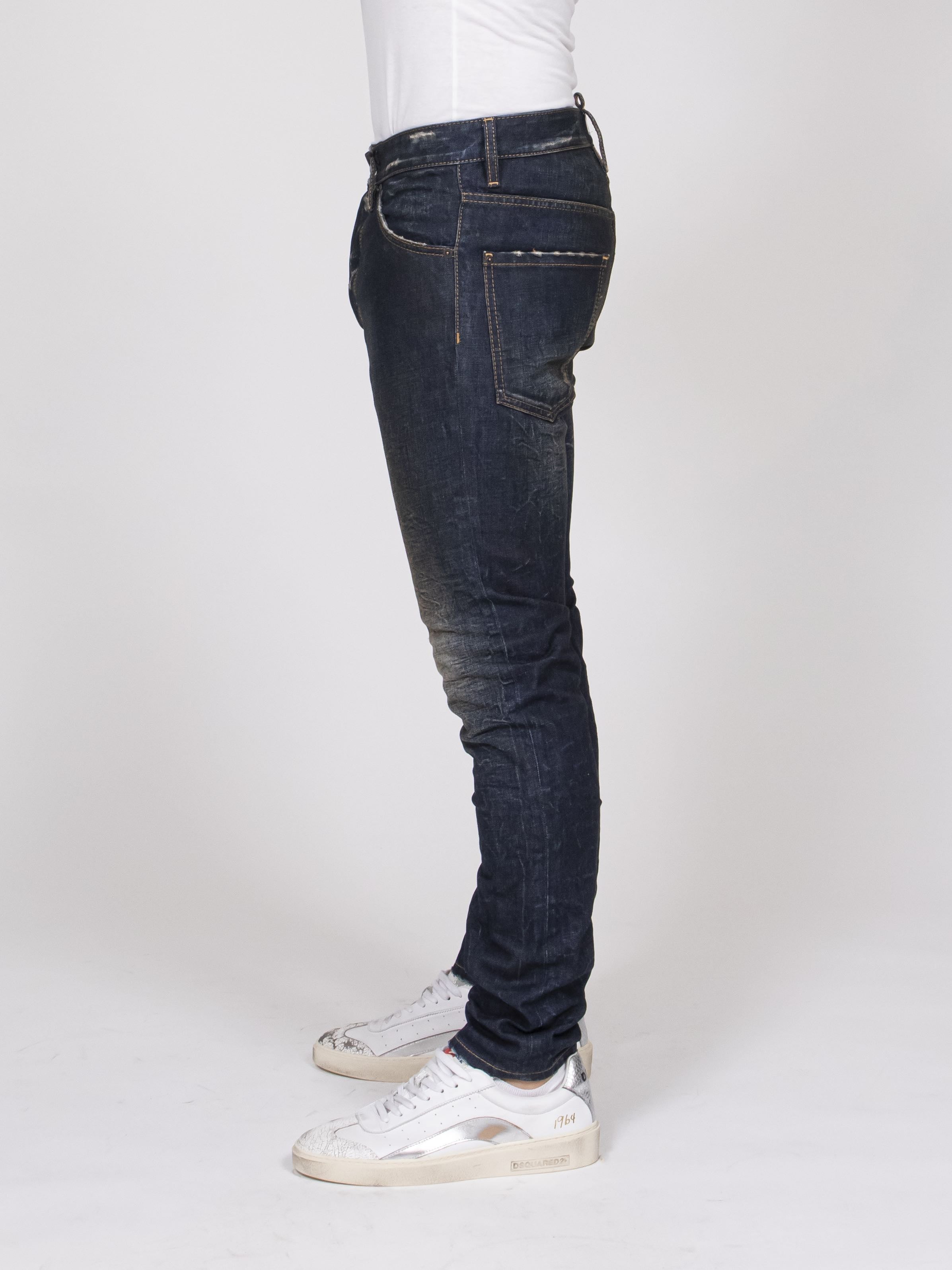 Dsquared2 Pantalone Cool Guy 470 NAVY BLUE