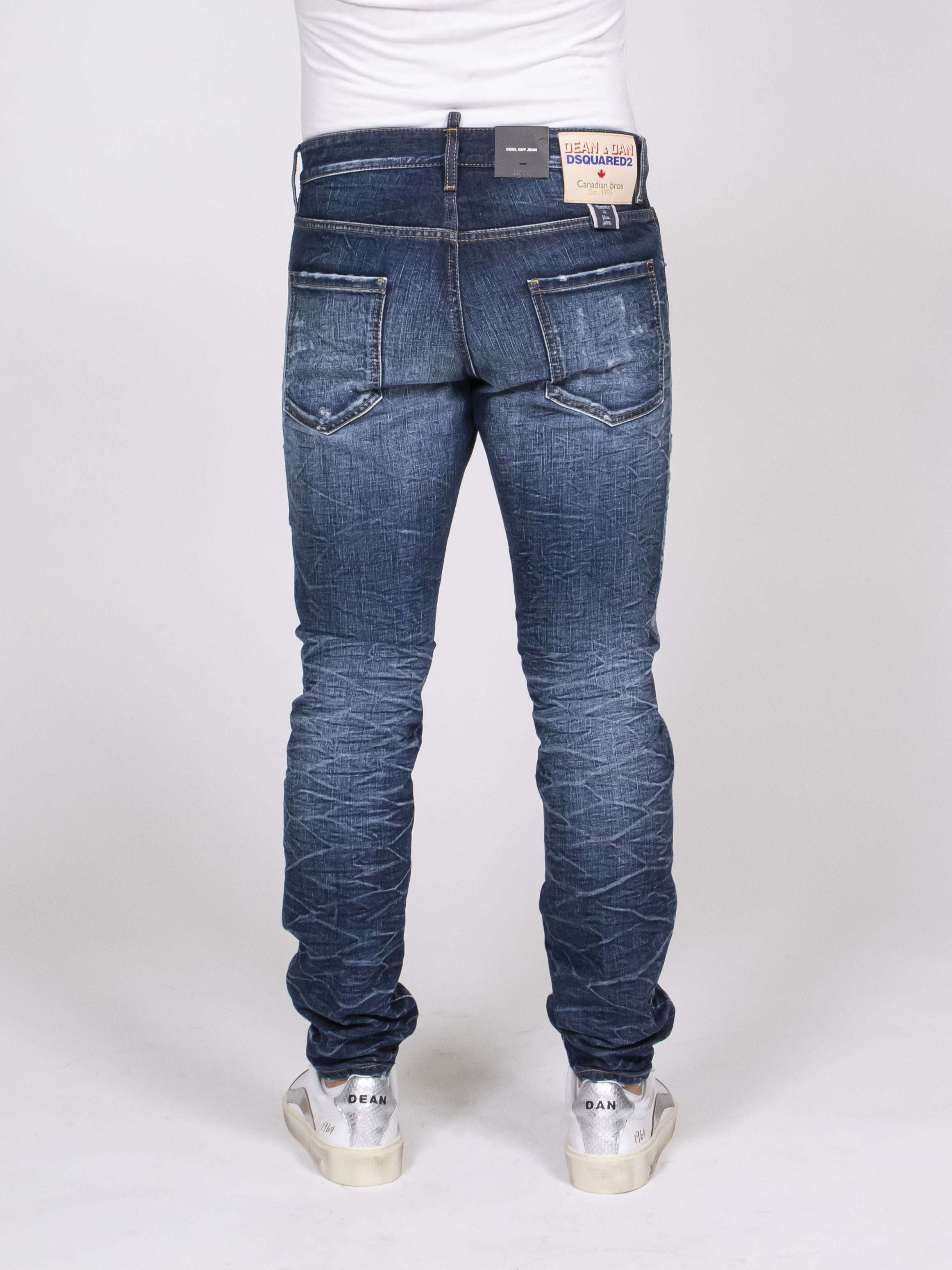 Dsquared2 Pantalone Cool Guy 470 NAVY BLUE