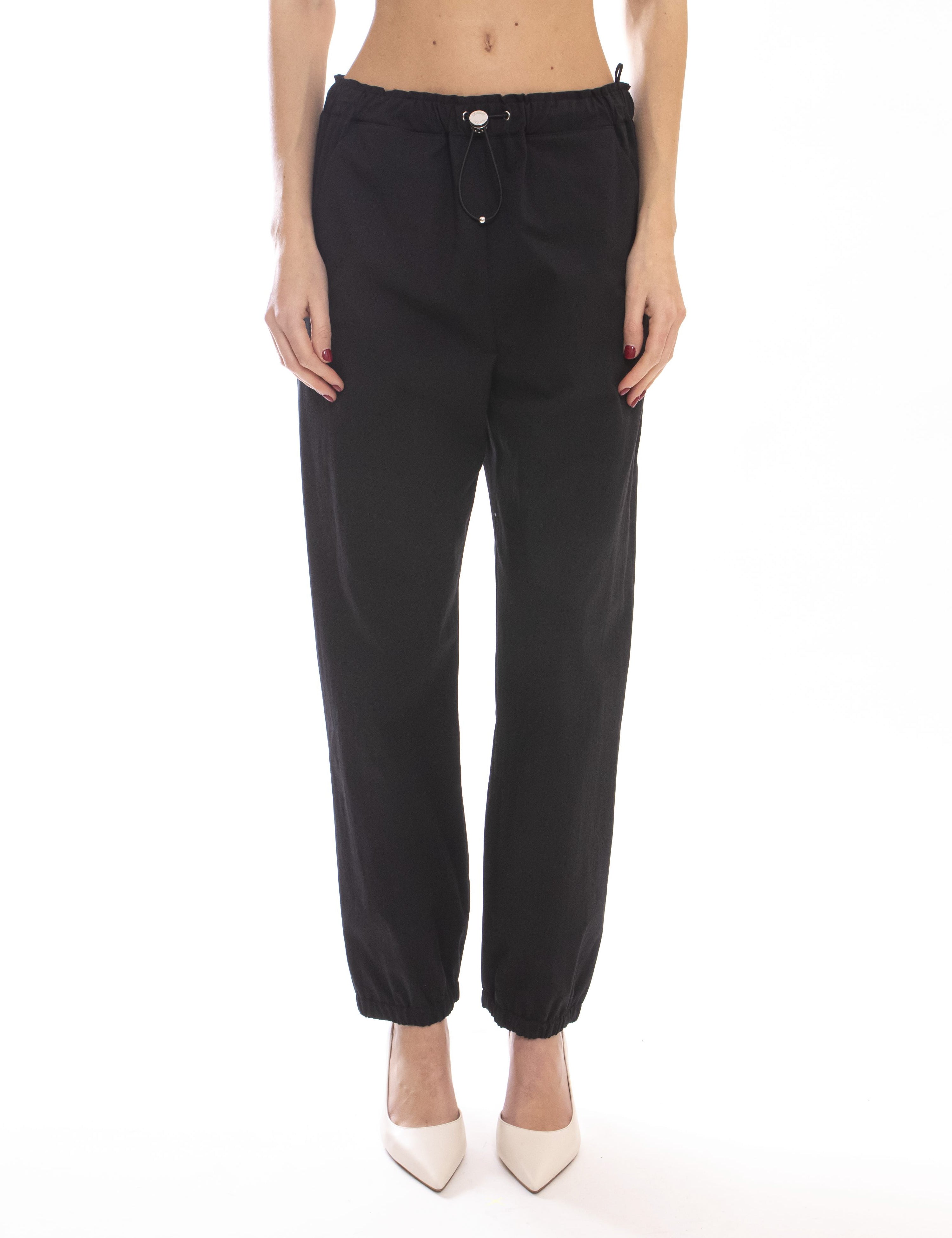 Moschino Pantalone Cotone Tecnico 0555 NERO