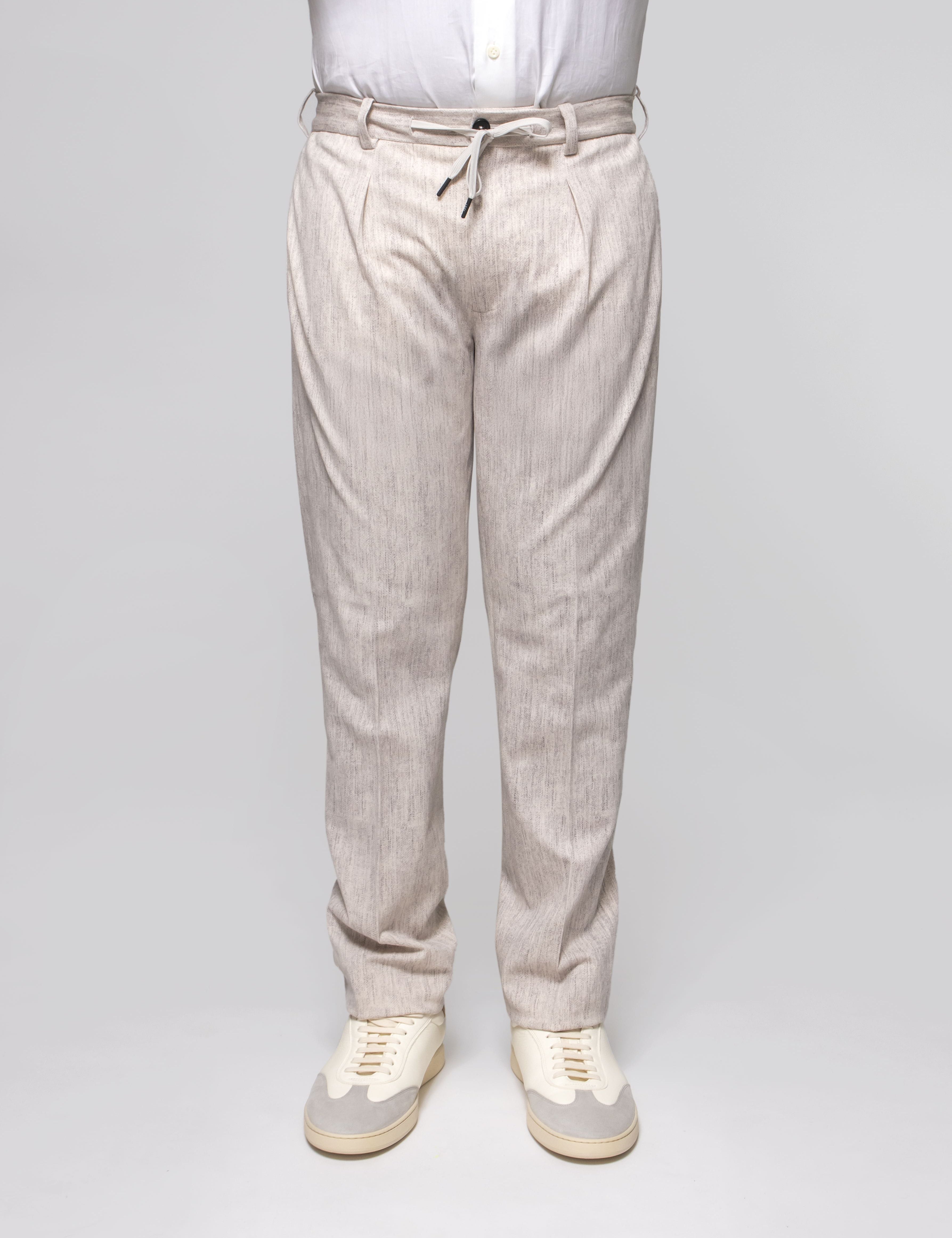 Circolo 1901 Pantalone Coulisse Piquet NATUR NATURALE