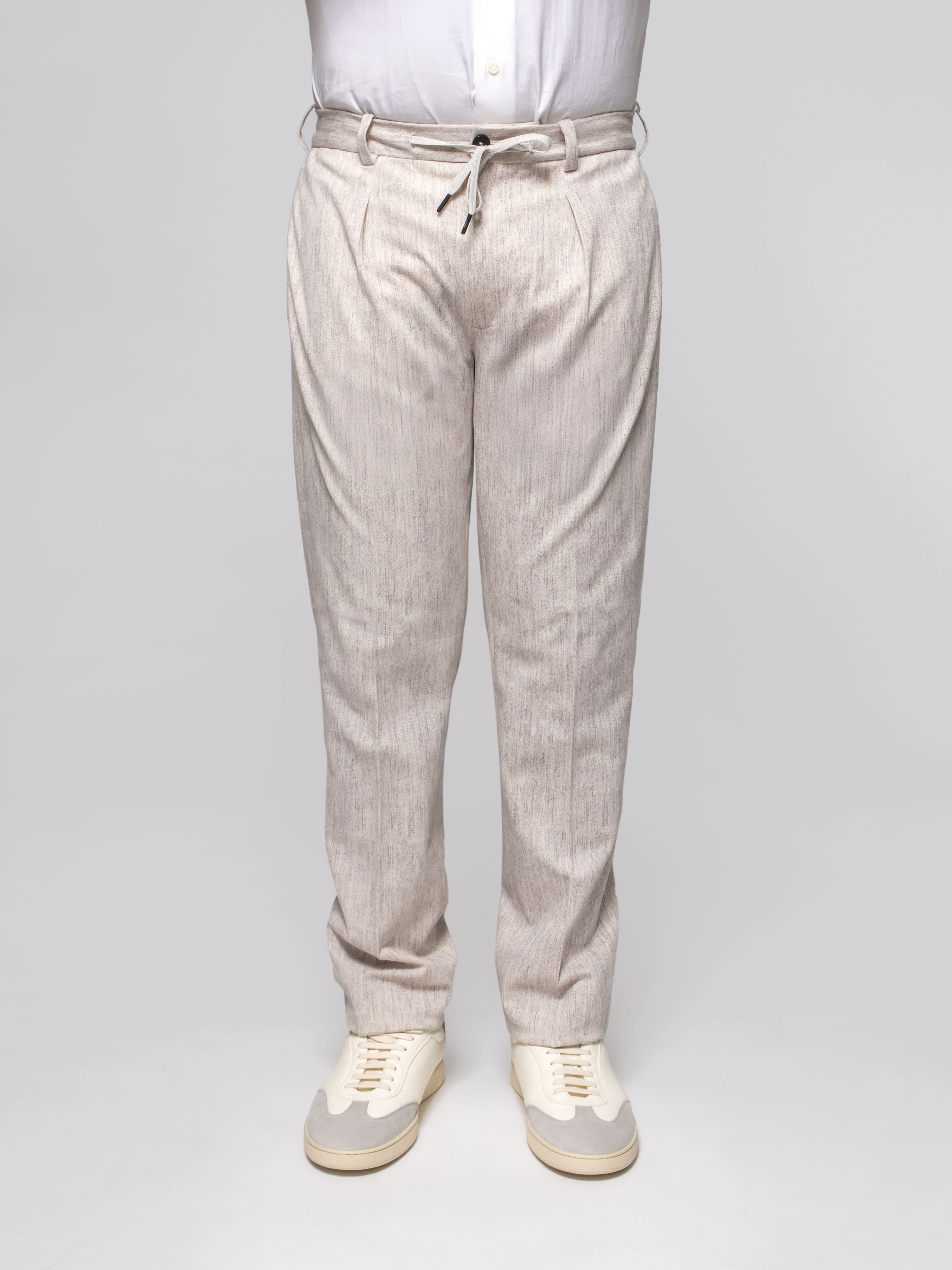Circolo 1901 Pantalone Coulisse Piquet NATUR NATURALE