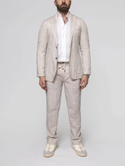 Circolo 1901 Pantalone Coulisse Piquet NATUR NATURALE