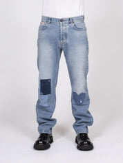 Moschino Pantalone Denim 1281 FANTASIA BLU