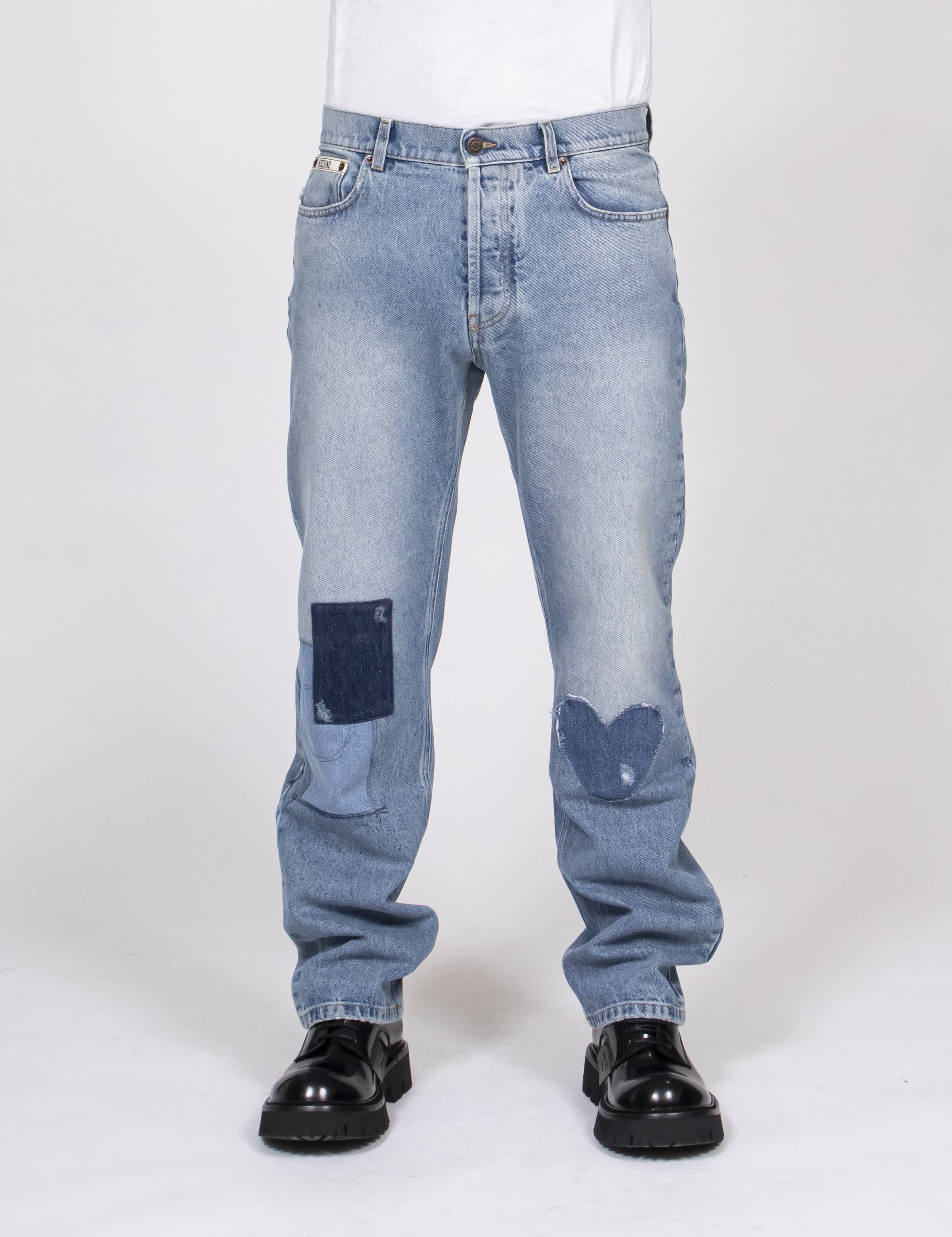 Moschino Pantalone Denim 1281 FANTASIA BLU