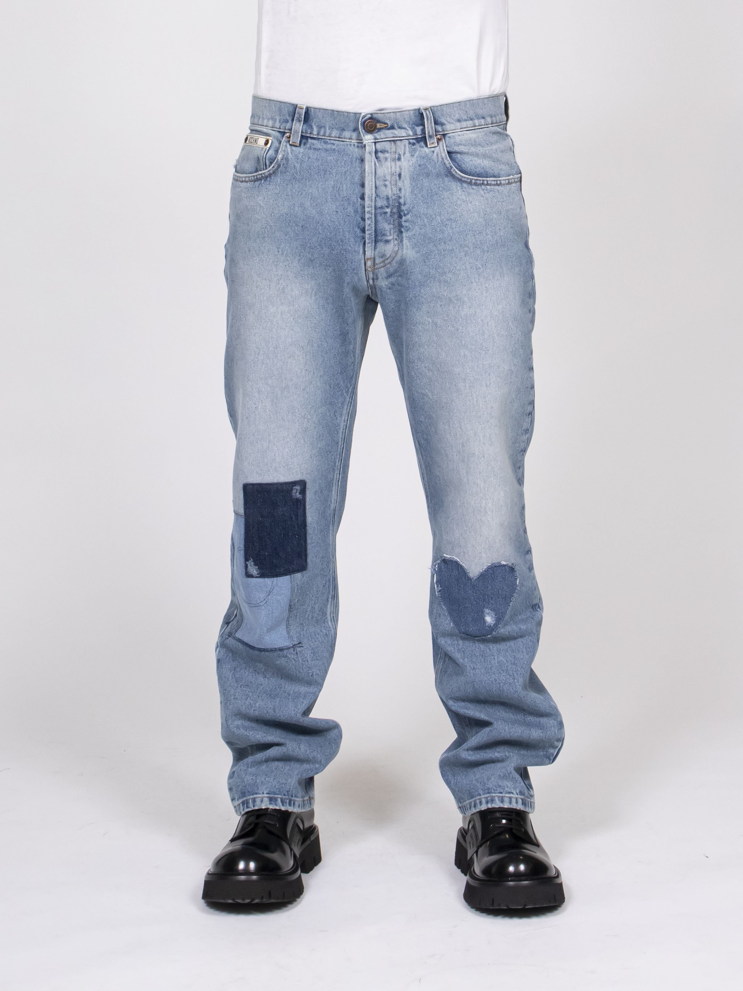 Moschino Pantalone Denim 1281 FANTASIA BLU