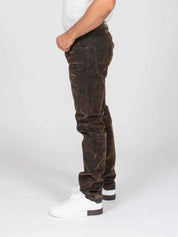 Messagerie Pantalone Denim Flock-manx 0005 MILITARE