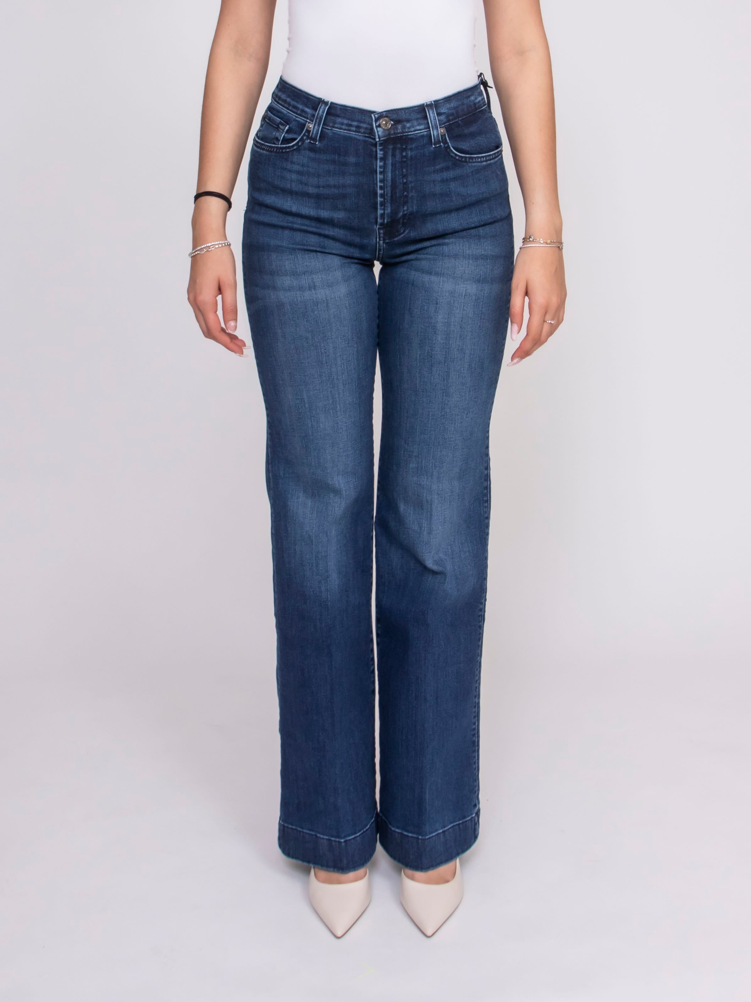 7 For All Mankind Pantalone Dojo SOO DENIM DARK