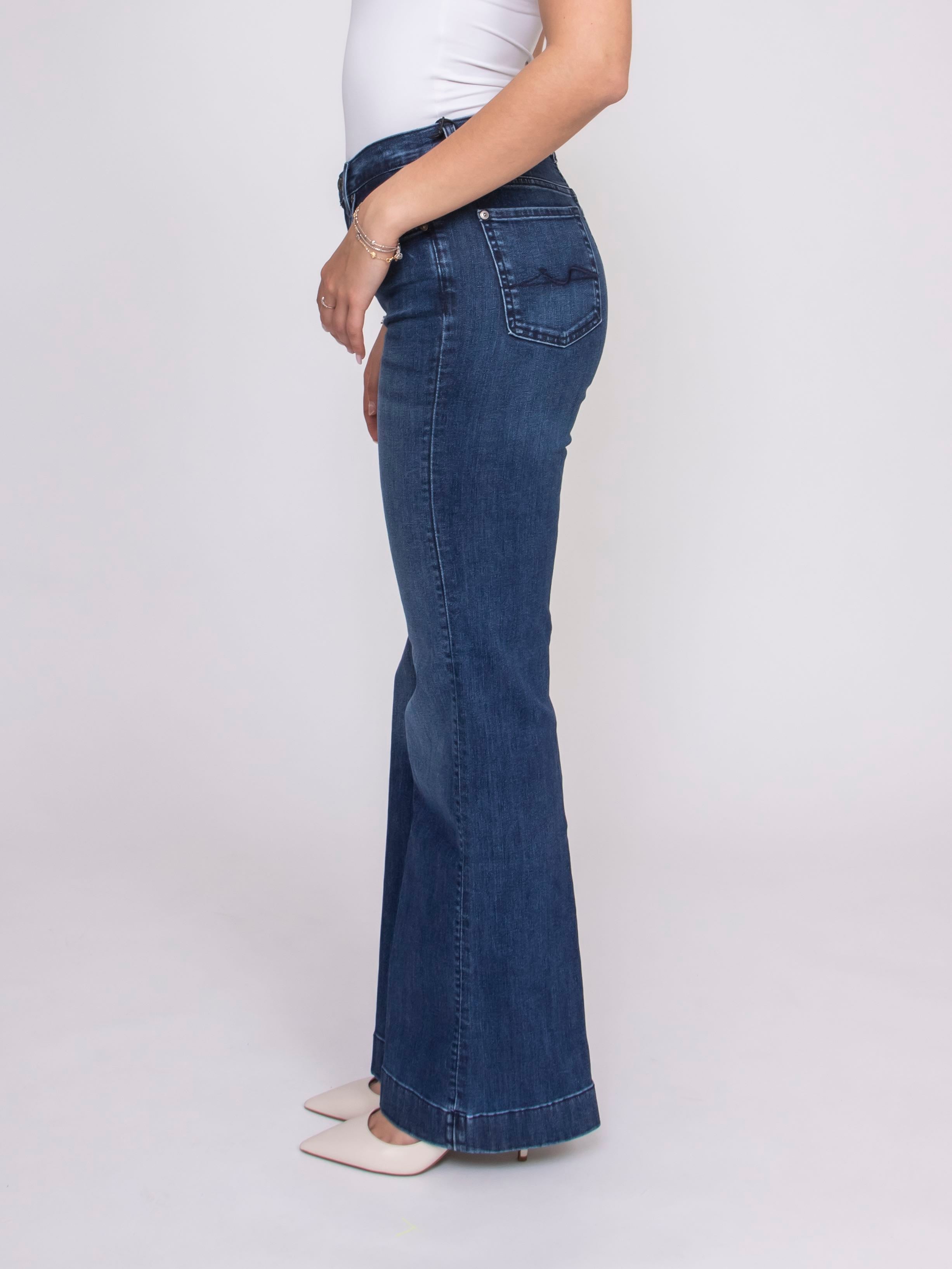 7 For All Mankind Pantalone Dojo SOO DENIM DARK