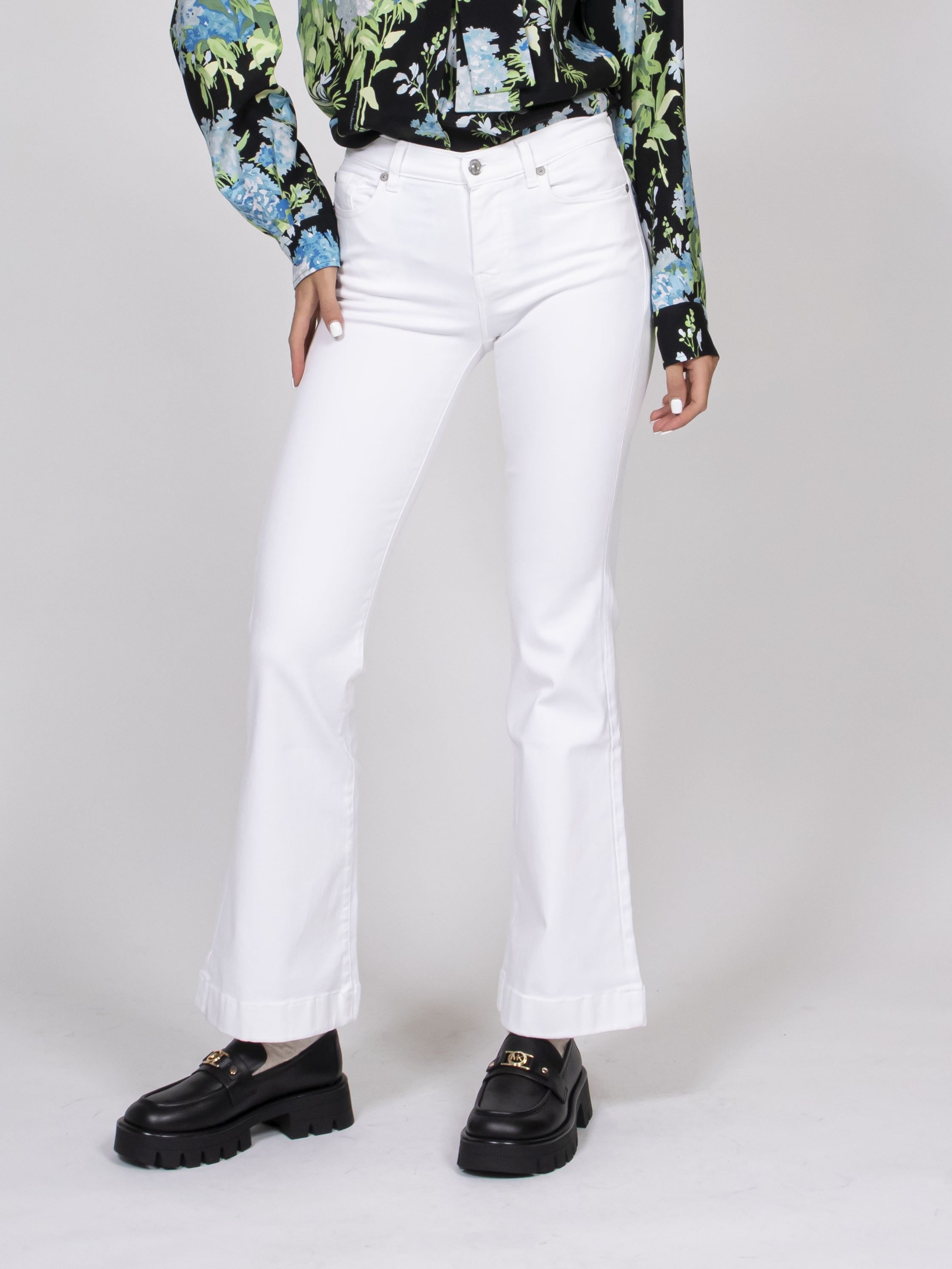7 For All Mankind Pantalone Dojo U7SMW BIANCO