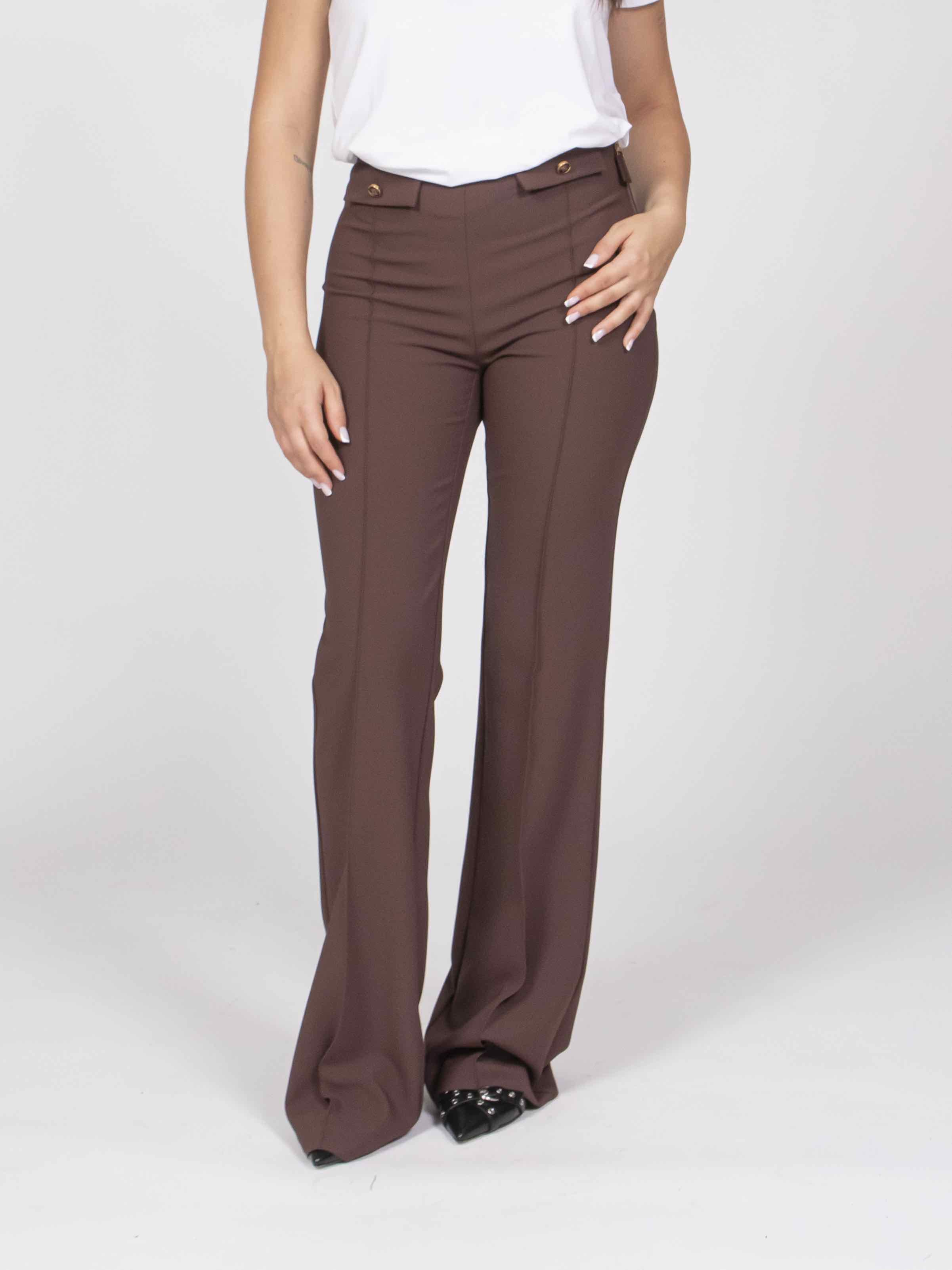 Elisabetta Franchi Pantalone EA3 COFFEE
