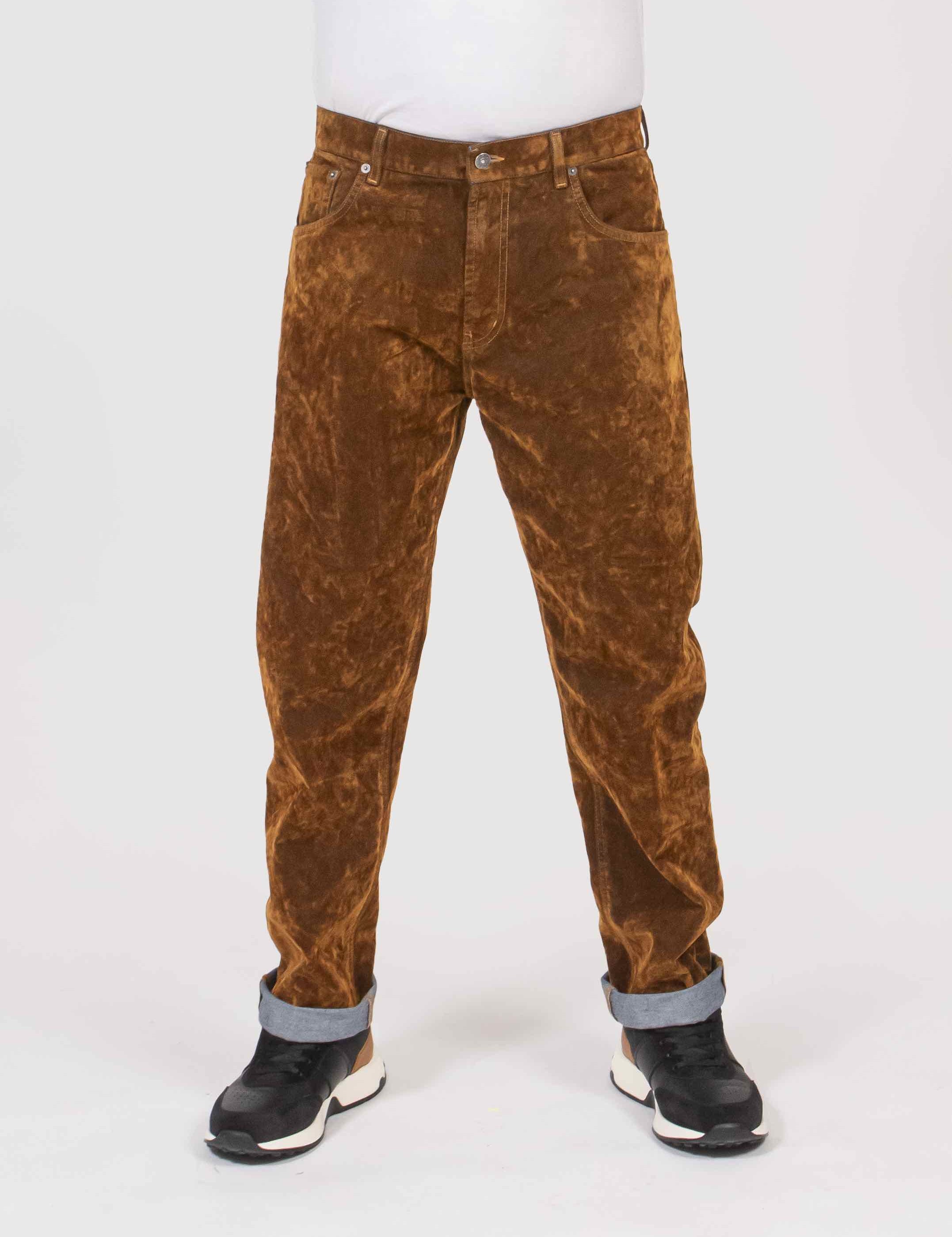 Dondup Pantalone Ervin 800 MARRONE