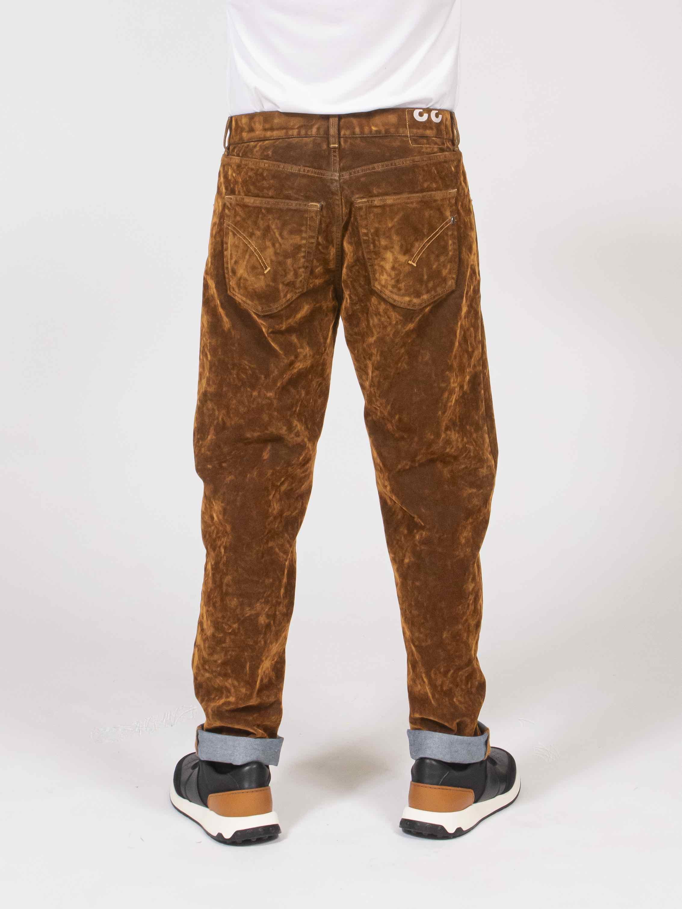 Dondup Pantalone Ervin 800 MARRONE