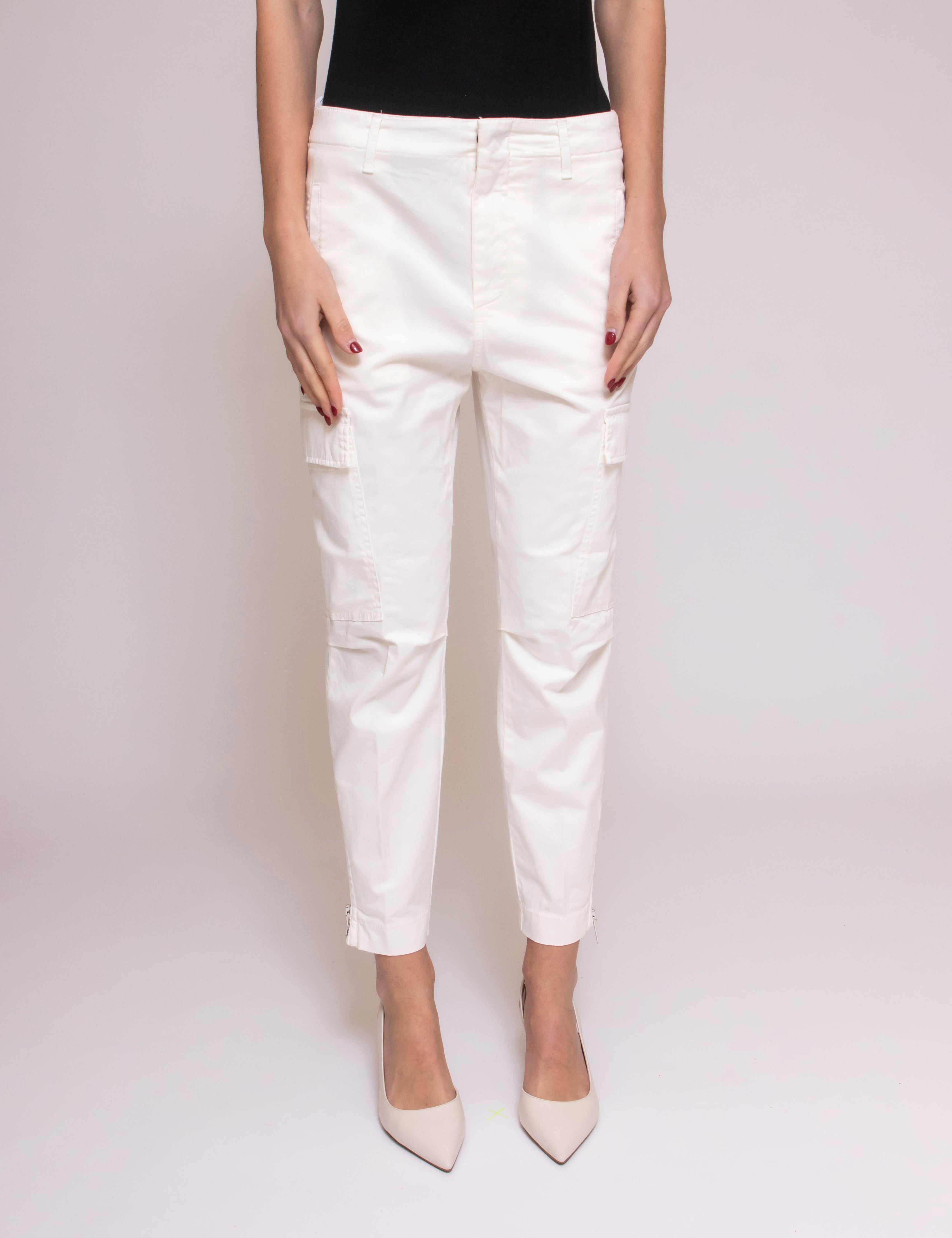 Dondup Pantalone Eve 002 PANNA