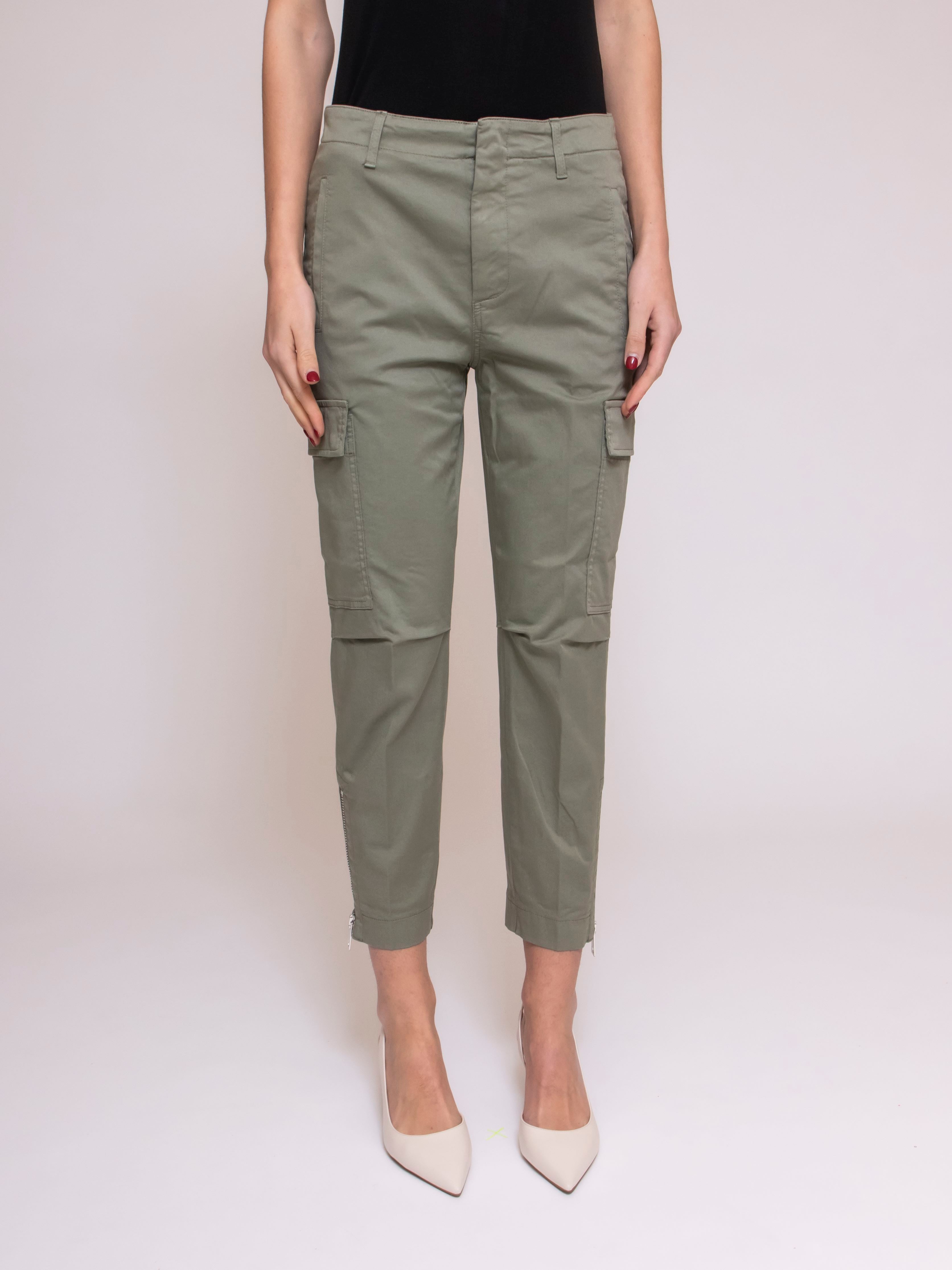 Dondup Pantalone Eve 606 VERDE SCURO
