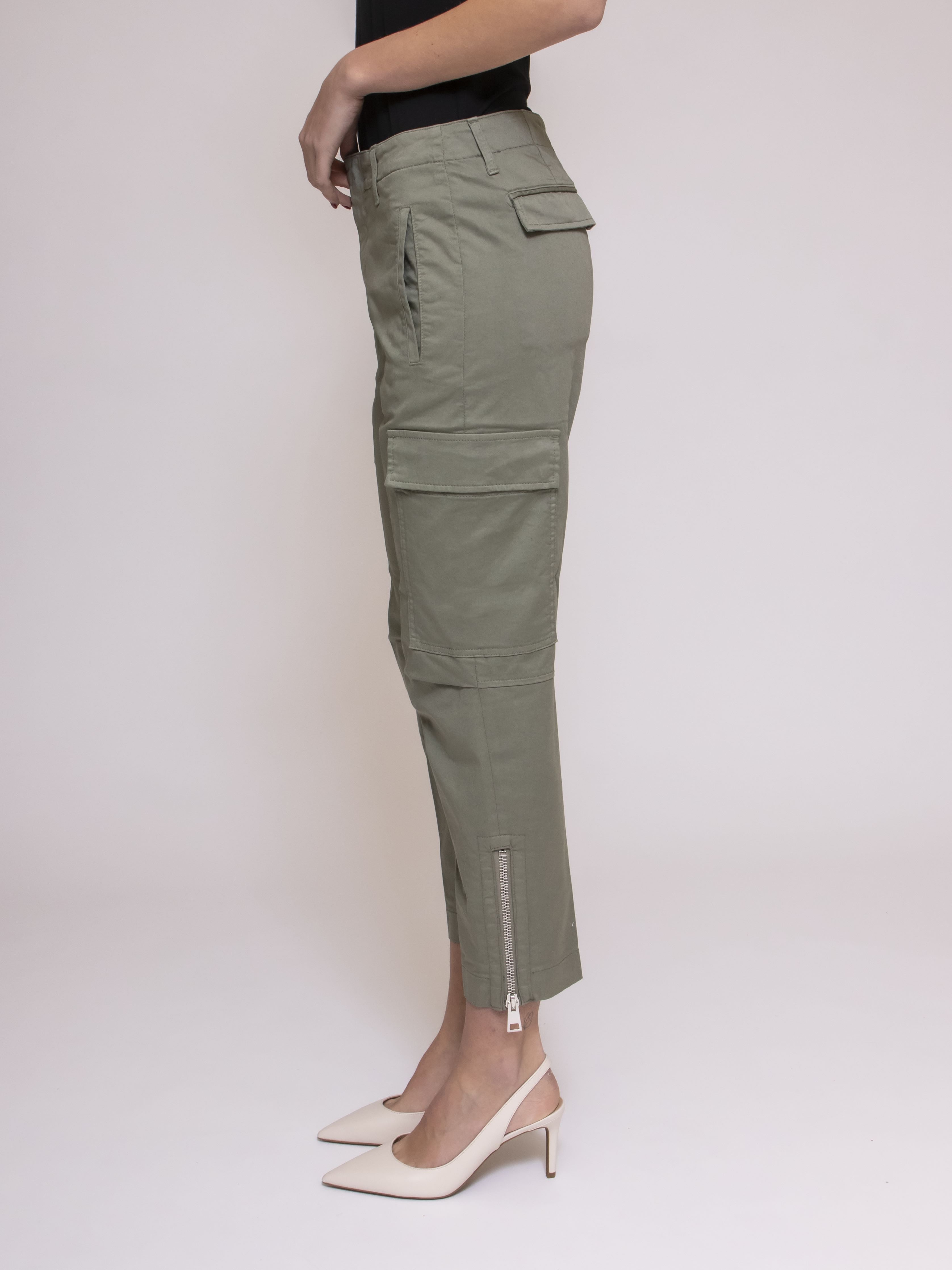 Dondup Pantalone Eve 606 VERDE SCURO