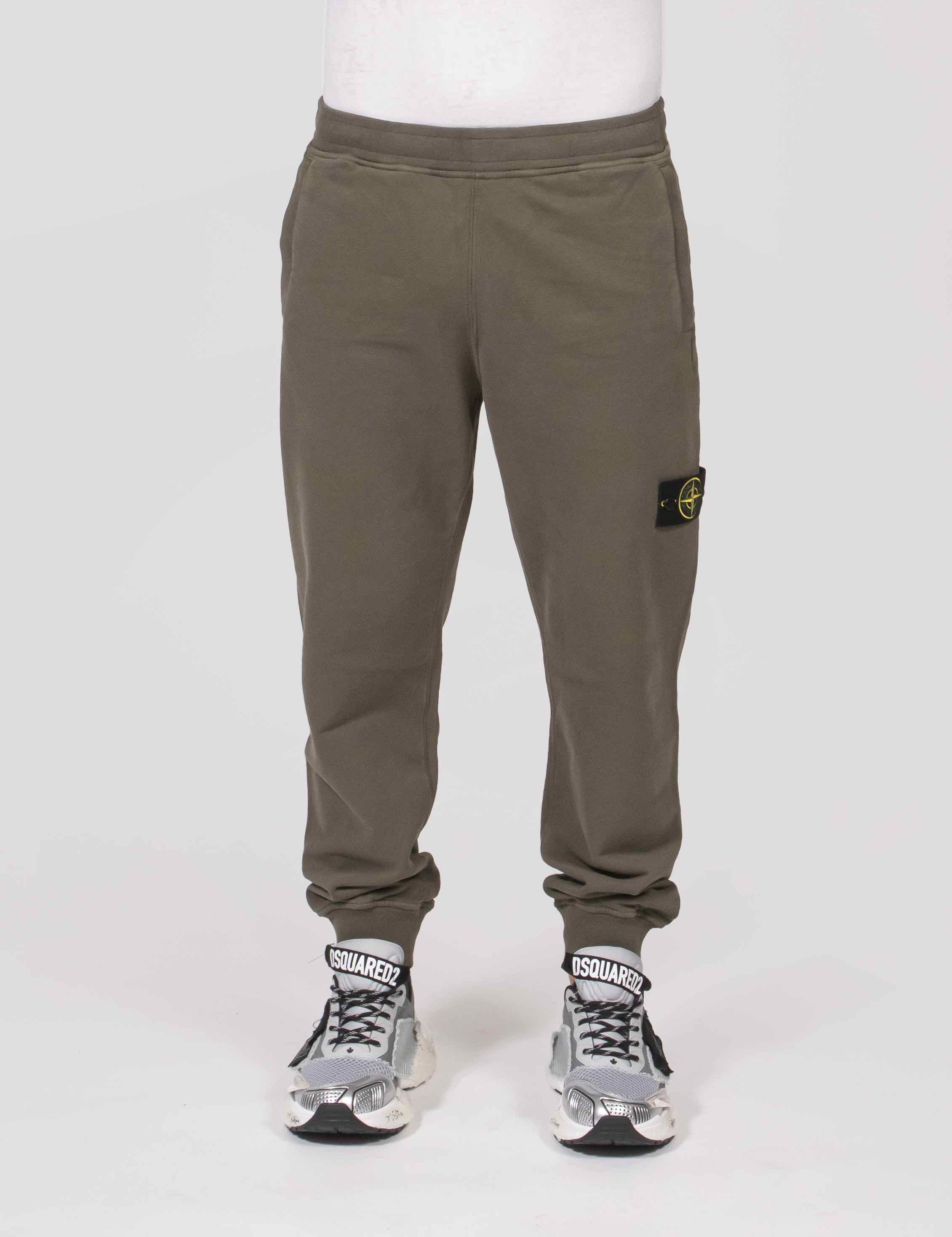 Stone Island Pantalone Felpa V0054 MILITARY GREEN