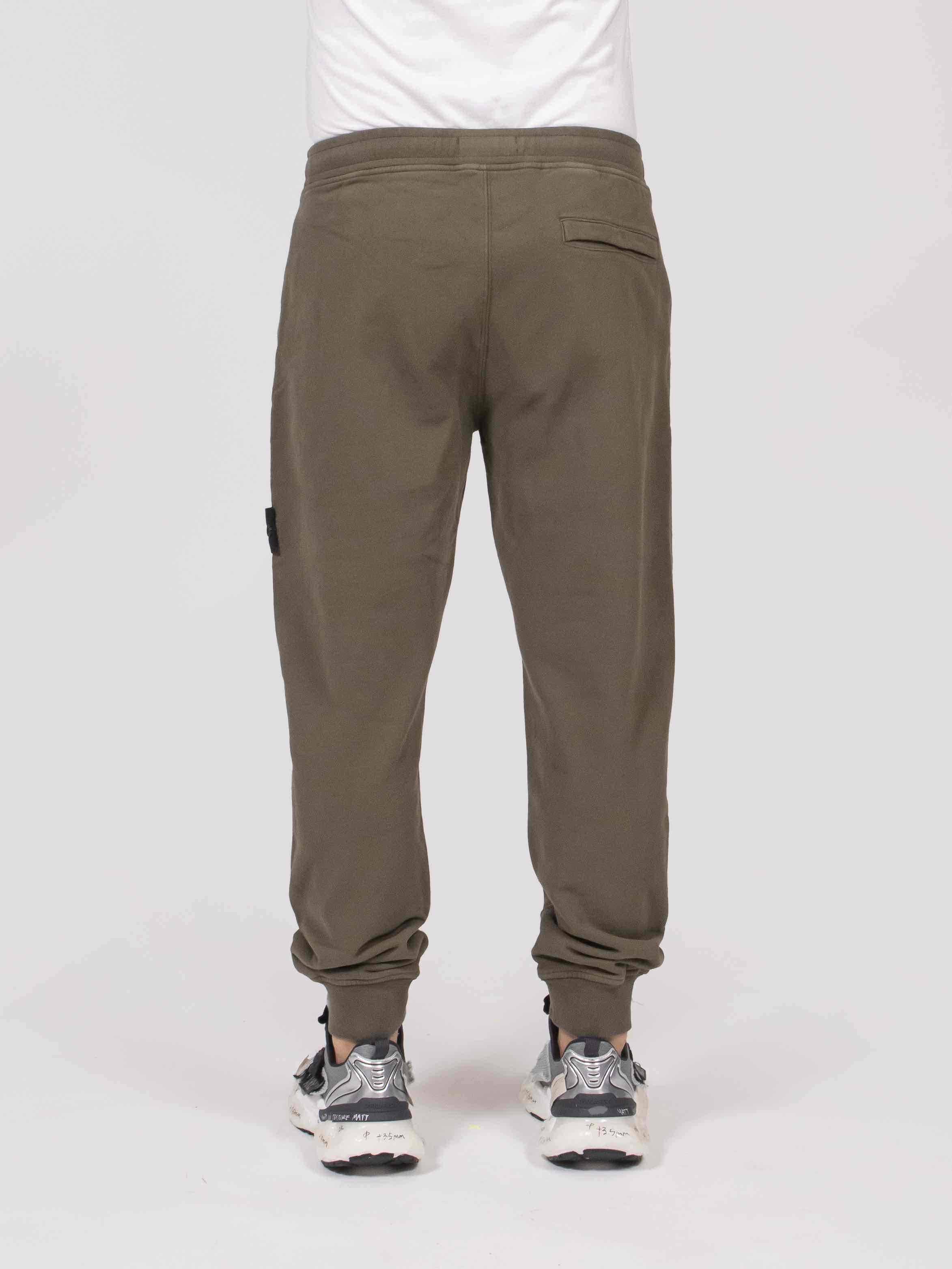 Stone Island Pantalone Felpa V0054 MILITARY GREEN