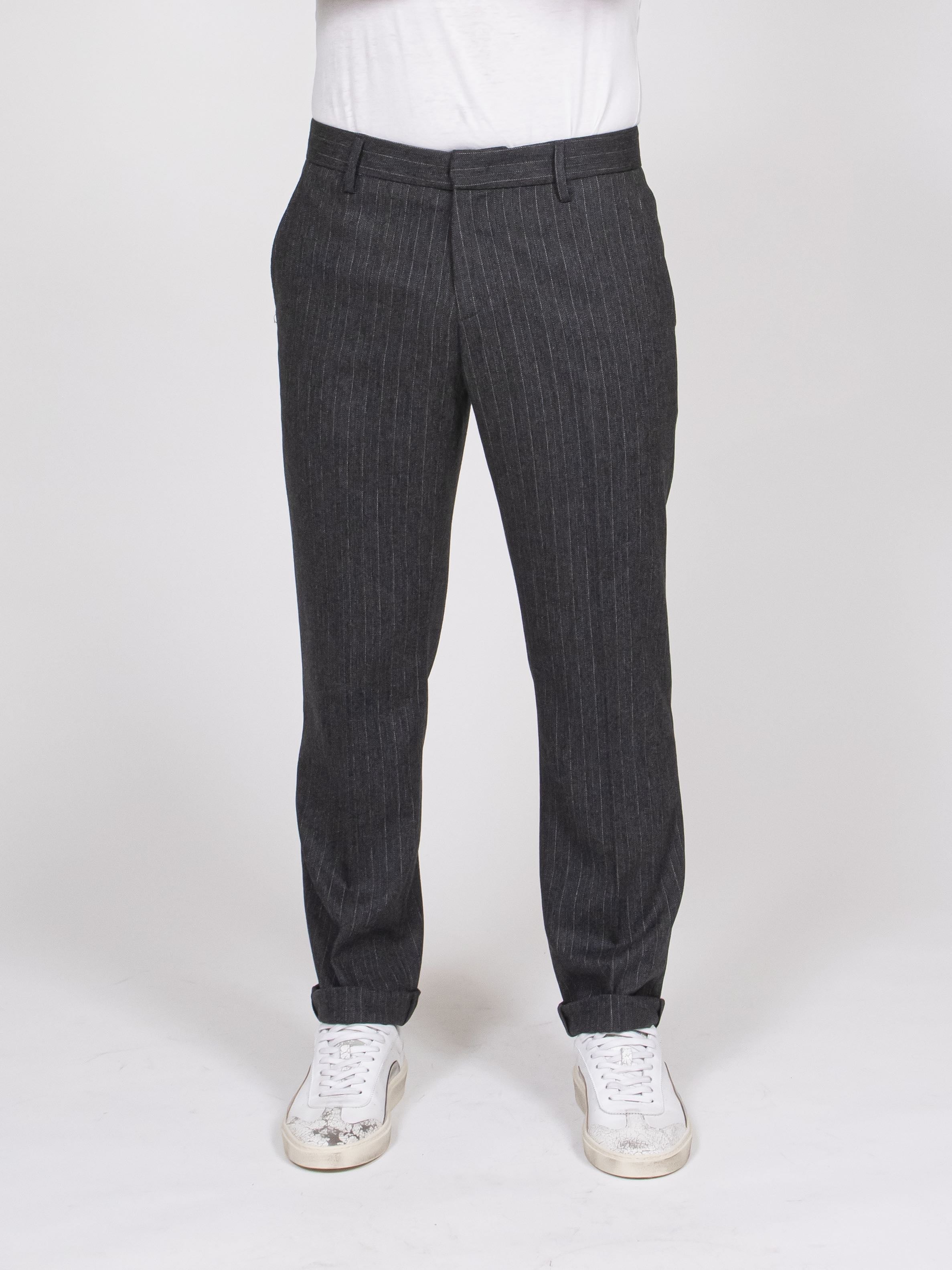 Dondup Pantalone Gaubert Relax 910 GRIGIO