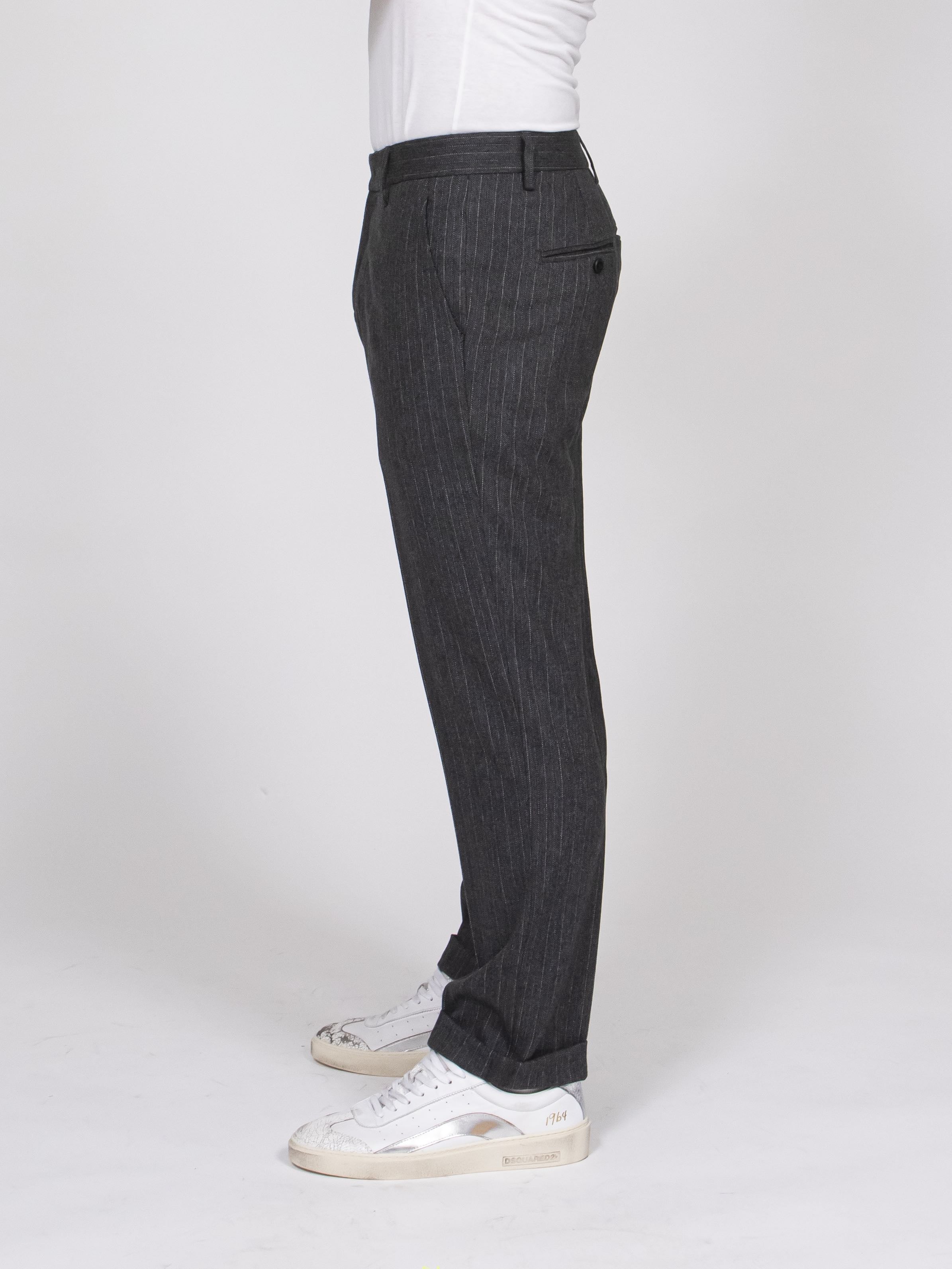 Dondup Pantalone Gaubert Relax 910 GRIGIO