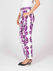 Dolce & Gabbana Pantalone I03TN MAIOLICA VIOLA