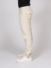 Peserico Pantalone In Velluto 041 BIANCO GESSO