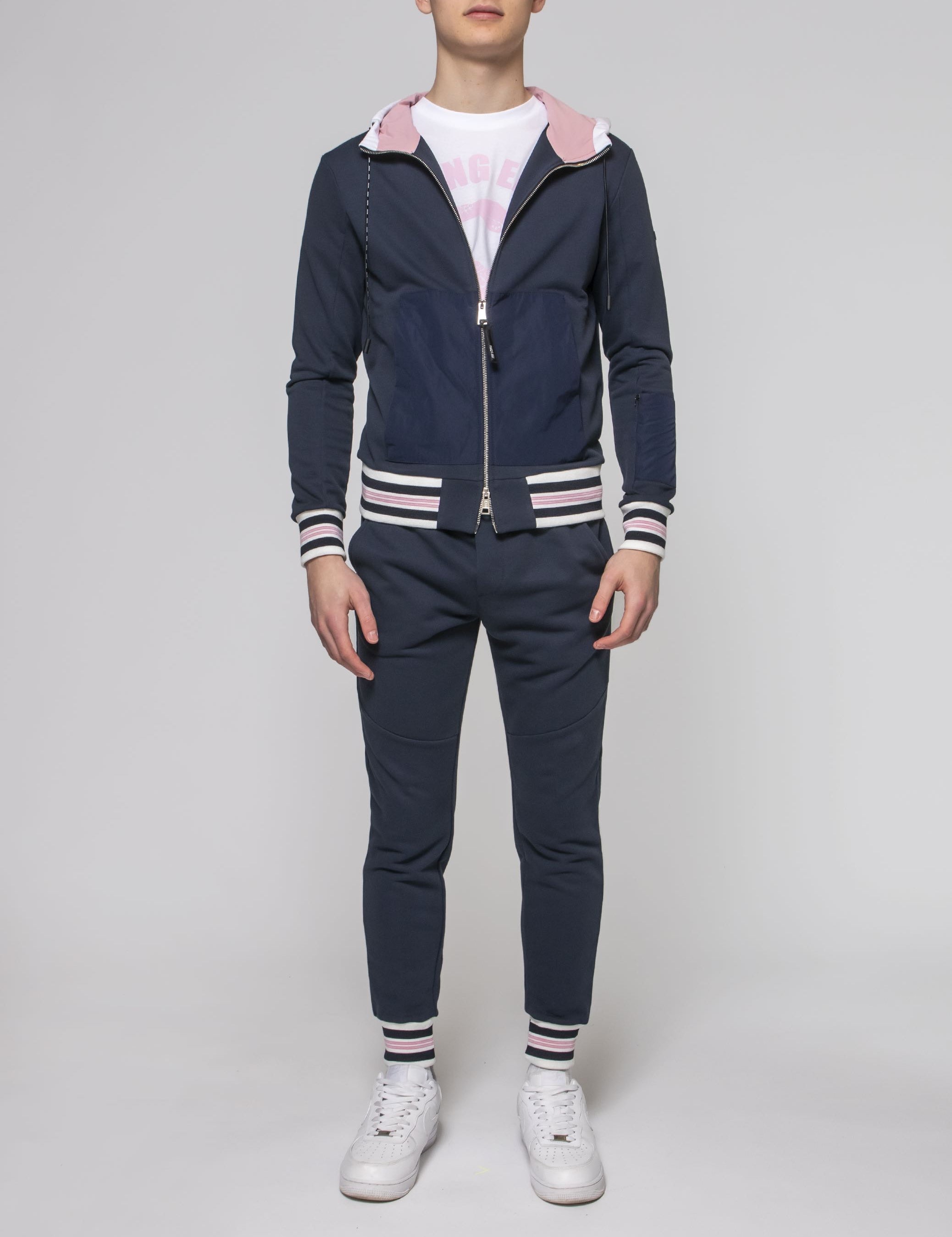 Pmds Pantalone Jogger Zoe 0060 BLU NAVY