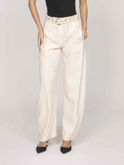 Pinko Pantalone Lexy C00 BIANCO CIGNO