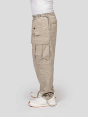 Dsquared2 Pantalone Light Cotton Utility Wide 801 SABBIA
